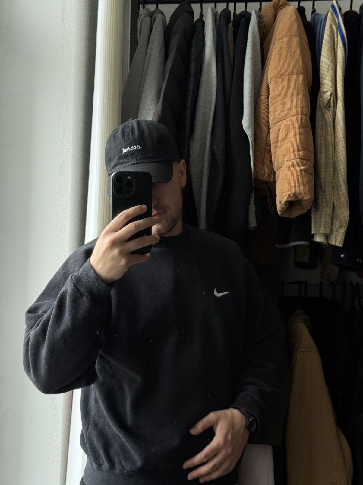 Nike × Vintage Sweatshirt vintage NIKE mini swoosh Size US M / EU 48-50 / 2 - 3 Thumbnail