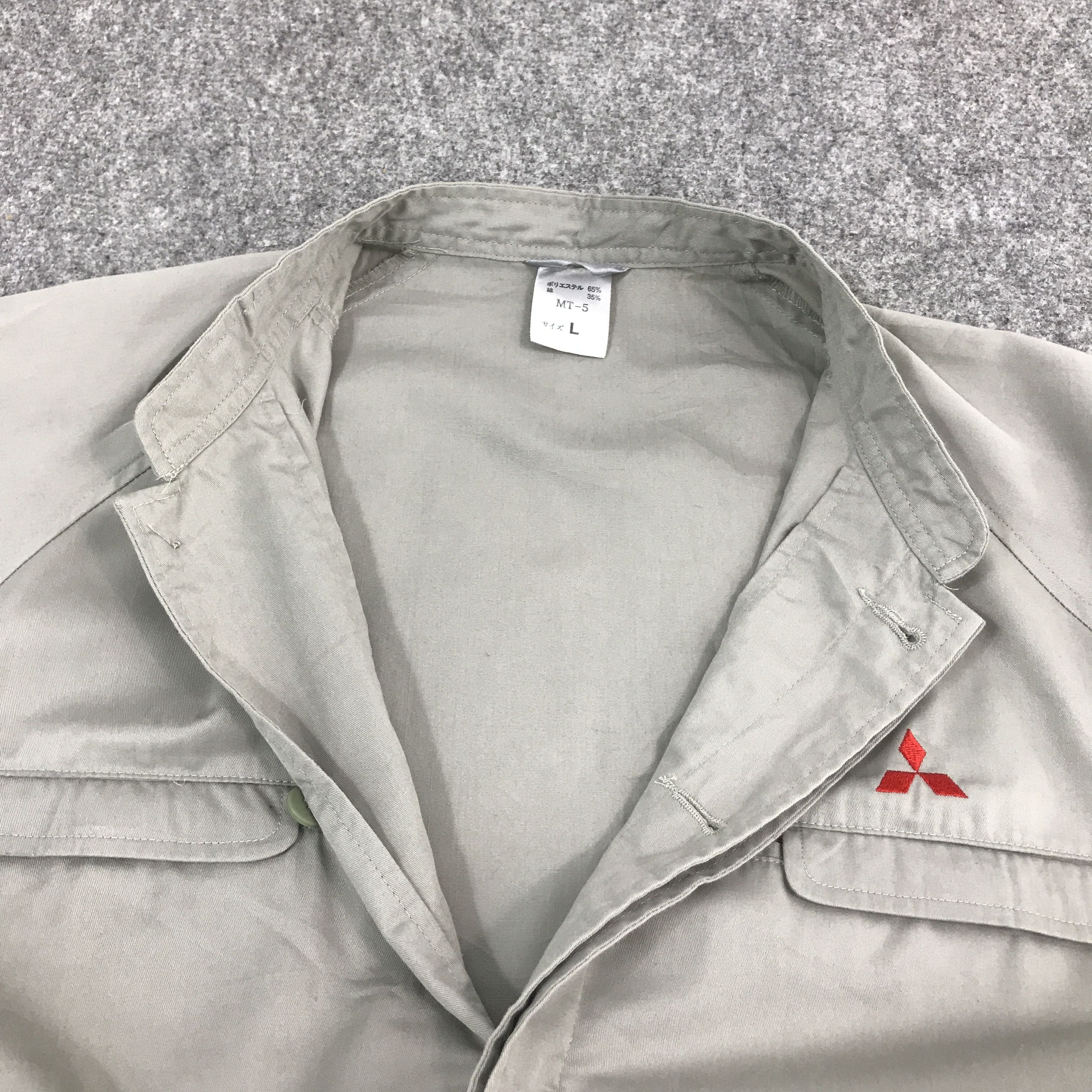 Japanese Brand × Sports Specialties Mitsubishi Racing button short sleeve jacket Size US L / EU 52-54 / 3 - 5 Thumbnail