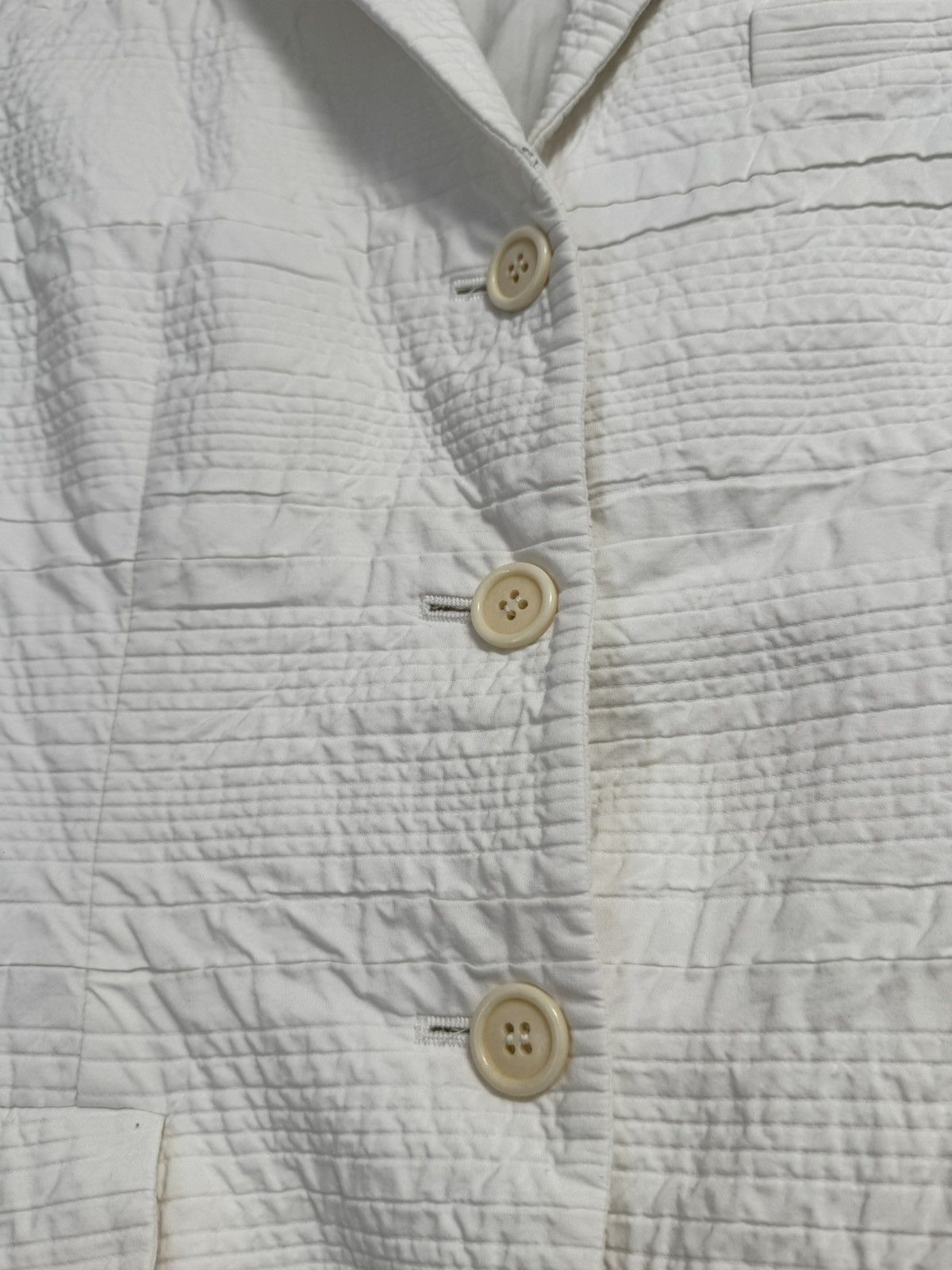 Prada Prada Women’s Jacket Blazer Luxury White Size M / US 6-8 / IT 42-44 - 9 Thumbnail