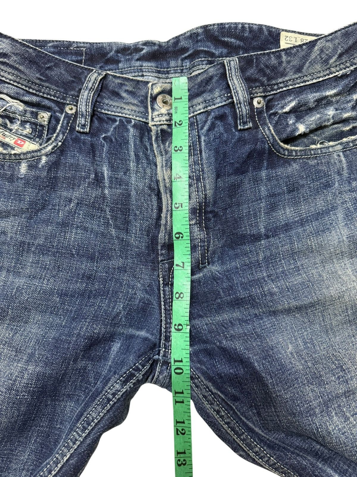 Diesel Flared Jeans Vintage Diesel Zatiny Distressed Boot Cut Denim Size US 30 / EU 46 - 13 Thumbnail