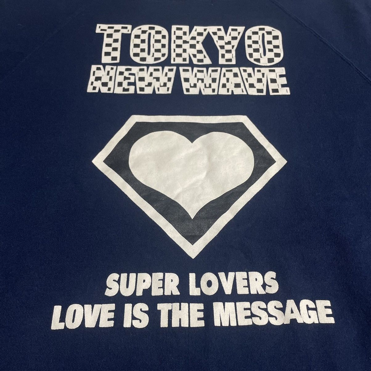 20471120 × Beauty Beast VINTAGE SUPER LOVERS TOKYO NEW WAVE SHORT SLEEVE SWEATSHIRT Size US M / EU 48-50 / 2 - 8 Thumbnail