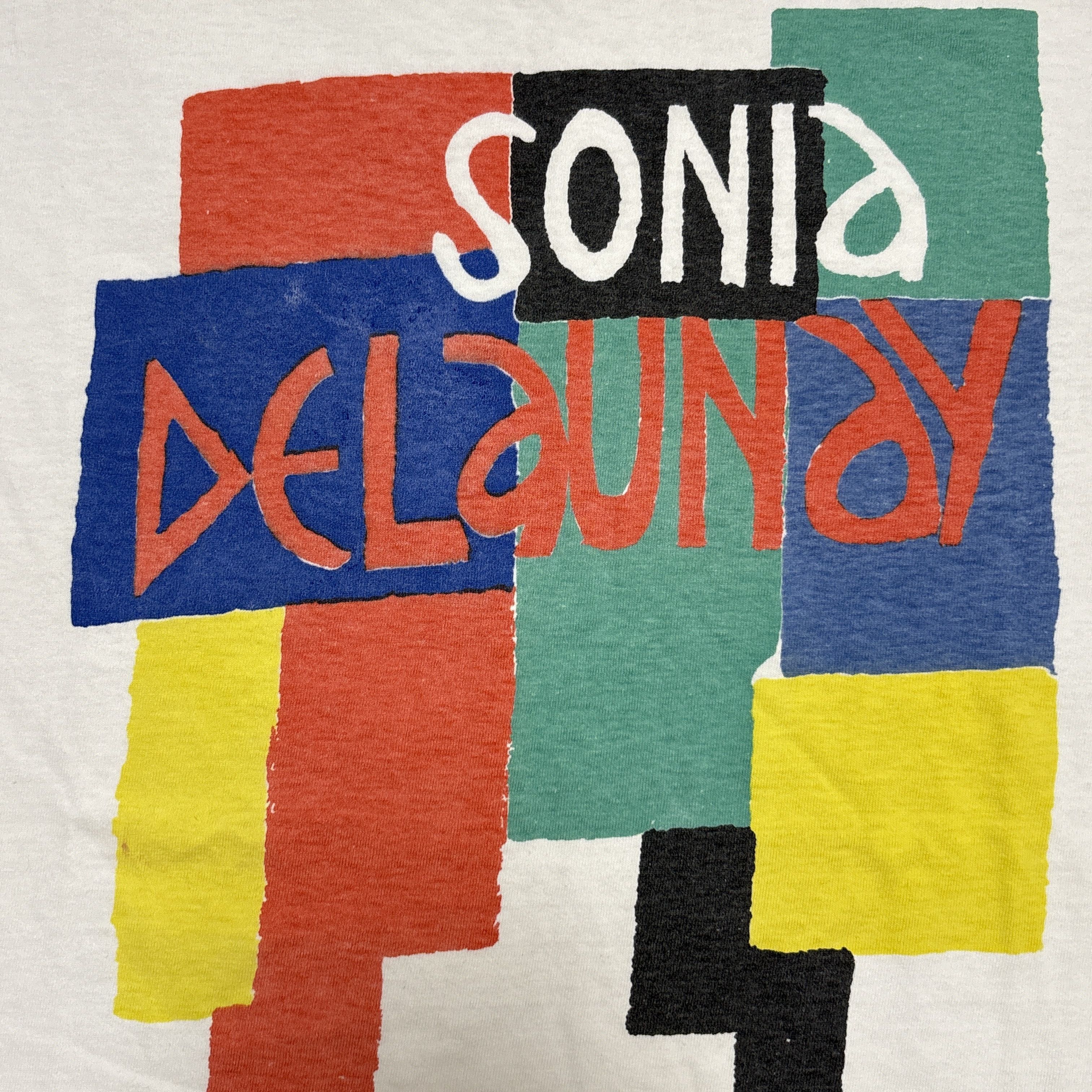 Vintage Sonia Delaunay Vintage Art T Shirt 90s Single Stitch Museum Size US L / EU 52-54 / 3 - 5 Thumbnail