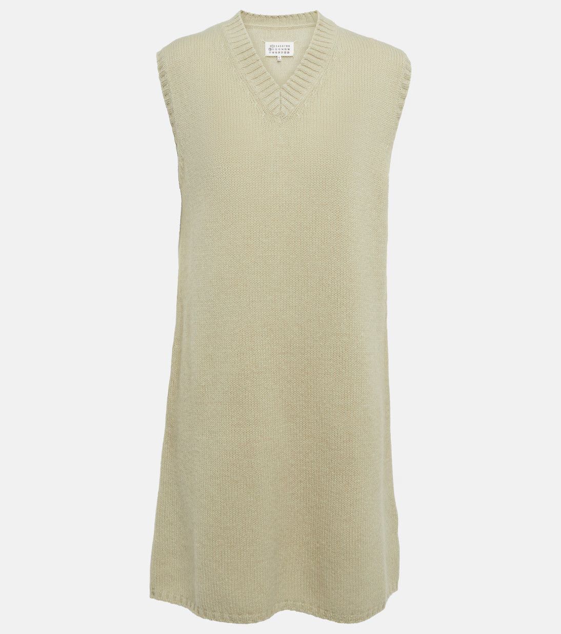 Maison Margiela o1y0625 Short Dress in Light Gray Size XS / US 0-2 / IT 36-38 - 1 Thumbnail