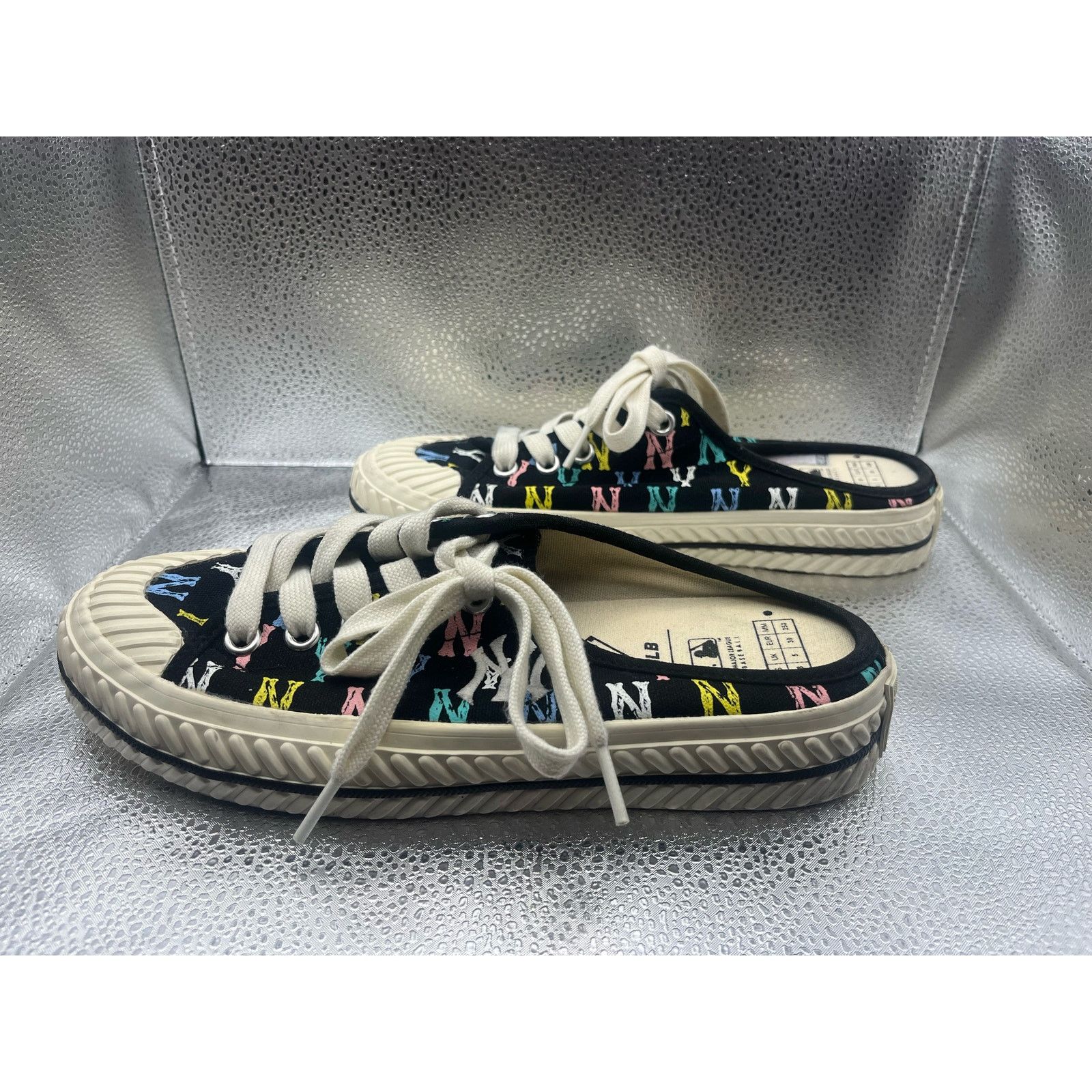 MLB MLB Play Ball Mule Monogram NY Shoes Sneakers Black Size US 8 / IT 38 - 2 Thumbnail