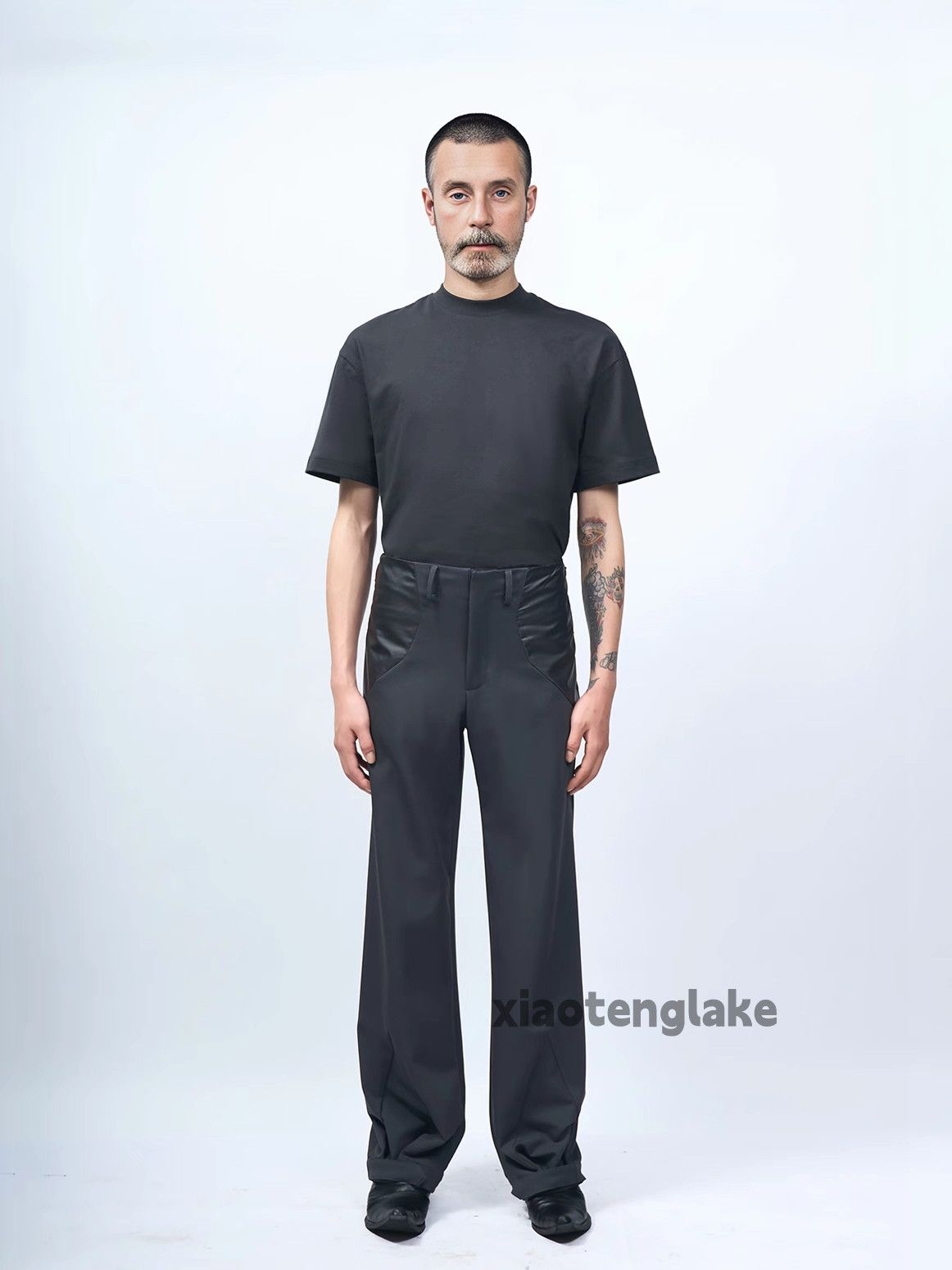 Vintage Xtl patchwork yuppie bootcut flared tactical utility pants Size US 31 - 1 Thumbnail