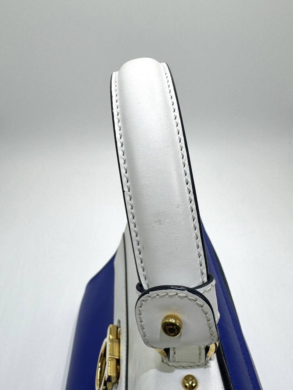 Salvatore Ferragamo Salvatore Ferragamo Medium Sofia Leather Satchel Size ONE SIZE - 4 Thumbnail