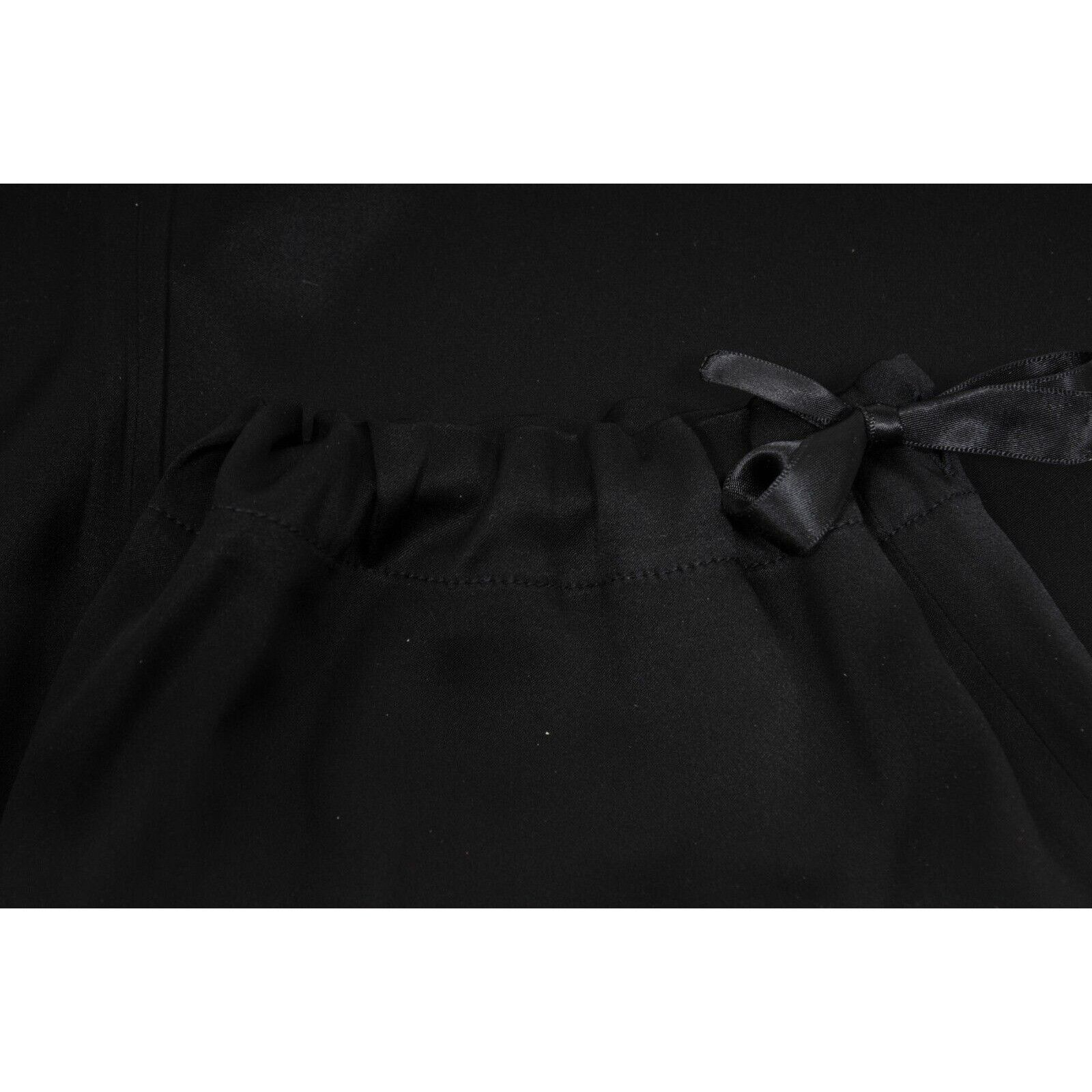 Versace Cargo Pocket Pants IT 50 Black Silk Trousers Size US 34 / EU 50 - 9 Thumbnail
