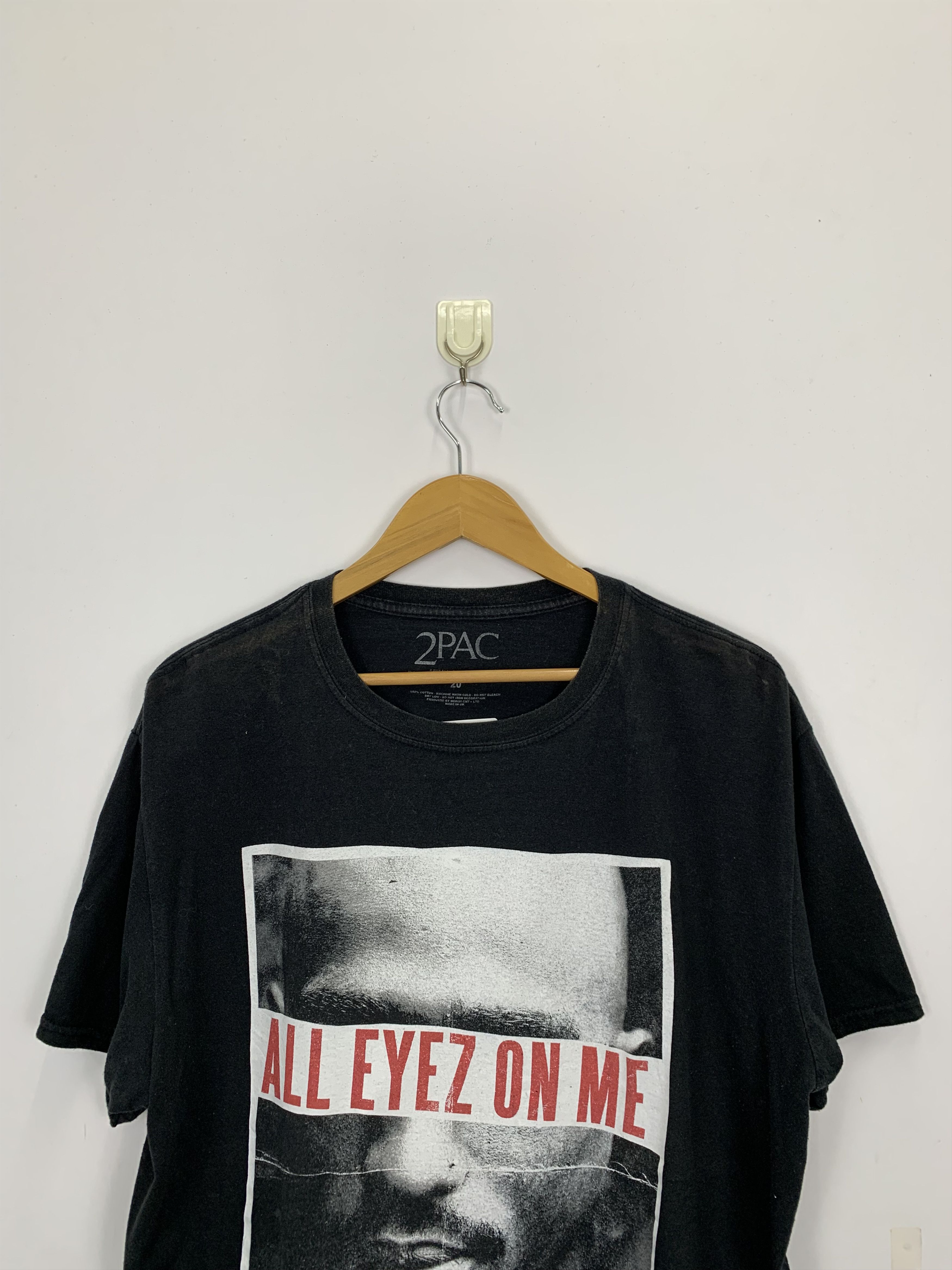 Rap Tees × Vintage Vintage 2Pac All Eyez On Me Rap Tees TA0184 Size US L / EU 52-54 / 3 - 2 Thumbnail