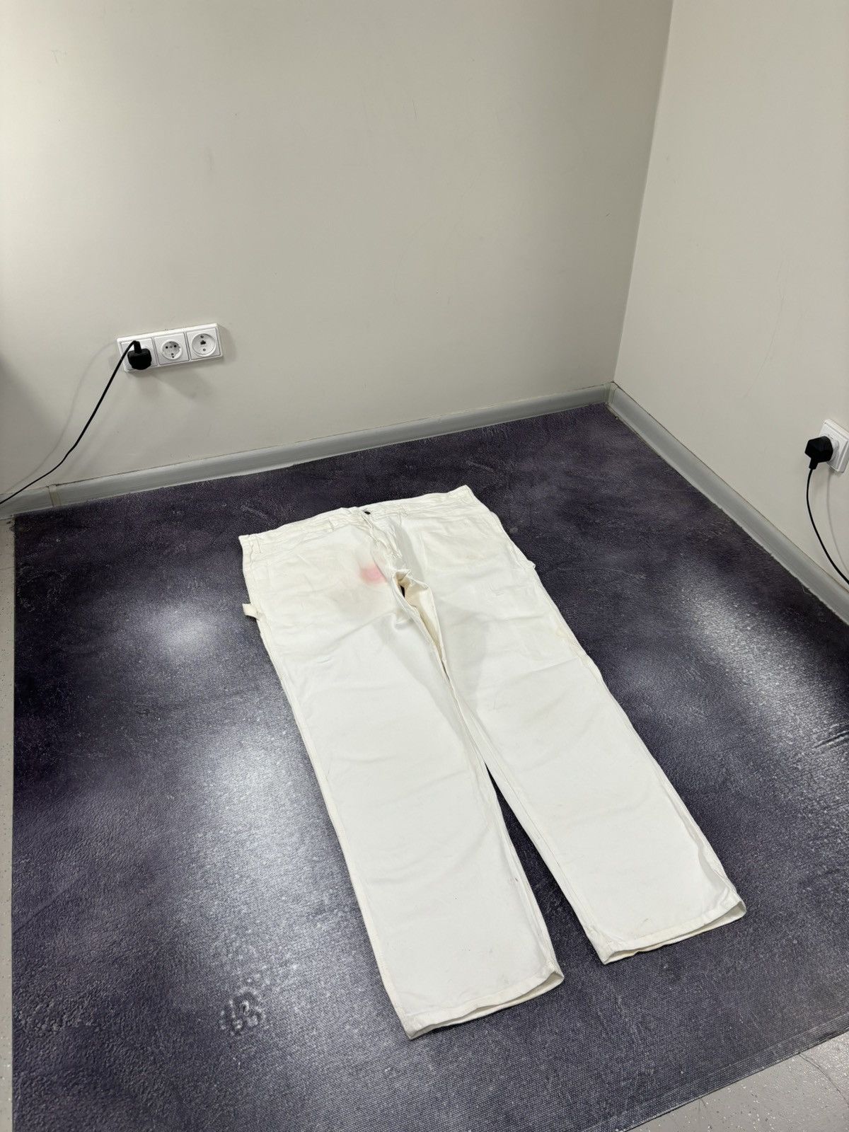 Dickies Vintage Dickies USA White Work Hype Baggy Pants Trousers Size US 44 / EU 60 - 8 Thumbnail