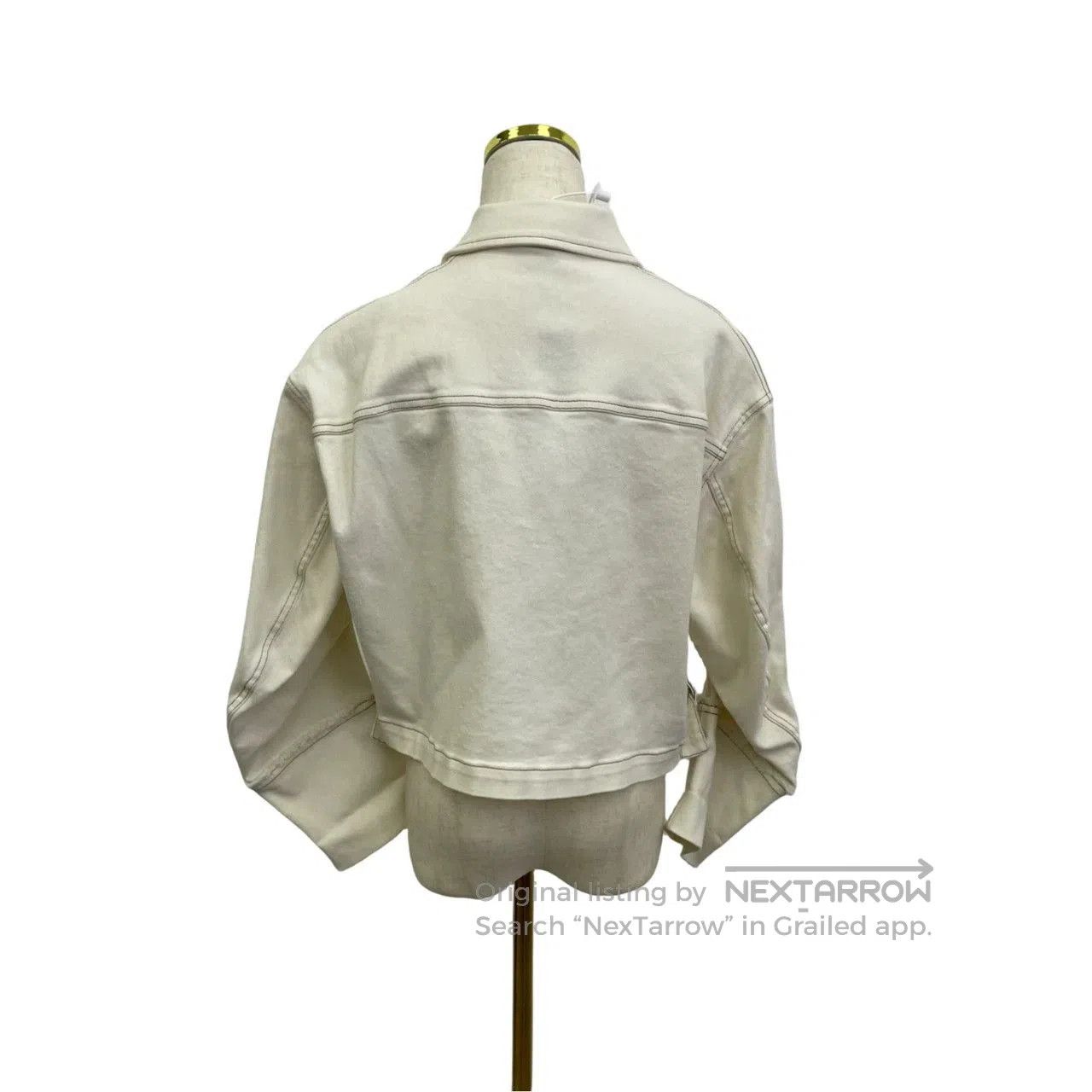 Miu Miu Miumiu Letter Logo Denim Jacket. Size S / US 4 / IT 40 - 3 Thumbnail