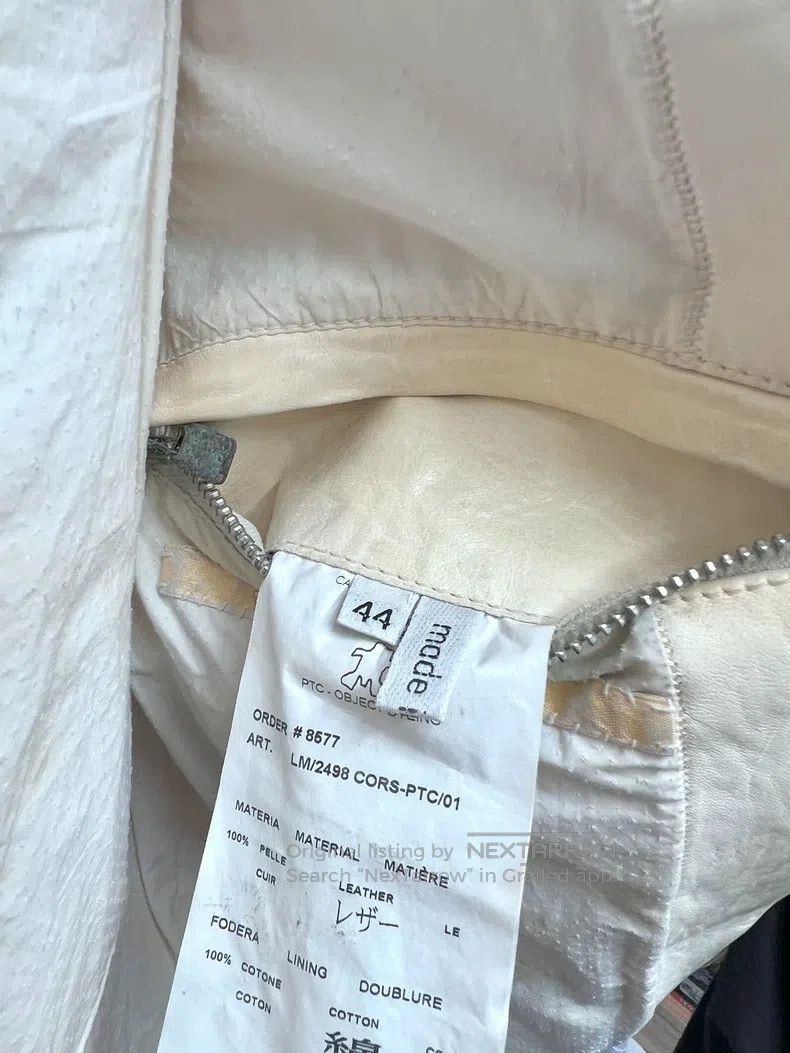 Carol Christian Poell Carol Christian Poell Leather jacket Size US S / EU 44-46 / 1 - 2 Thumbnail