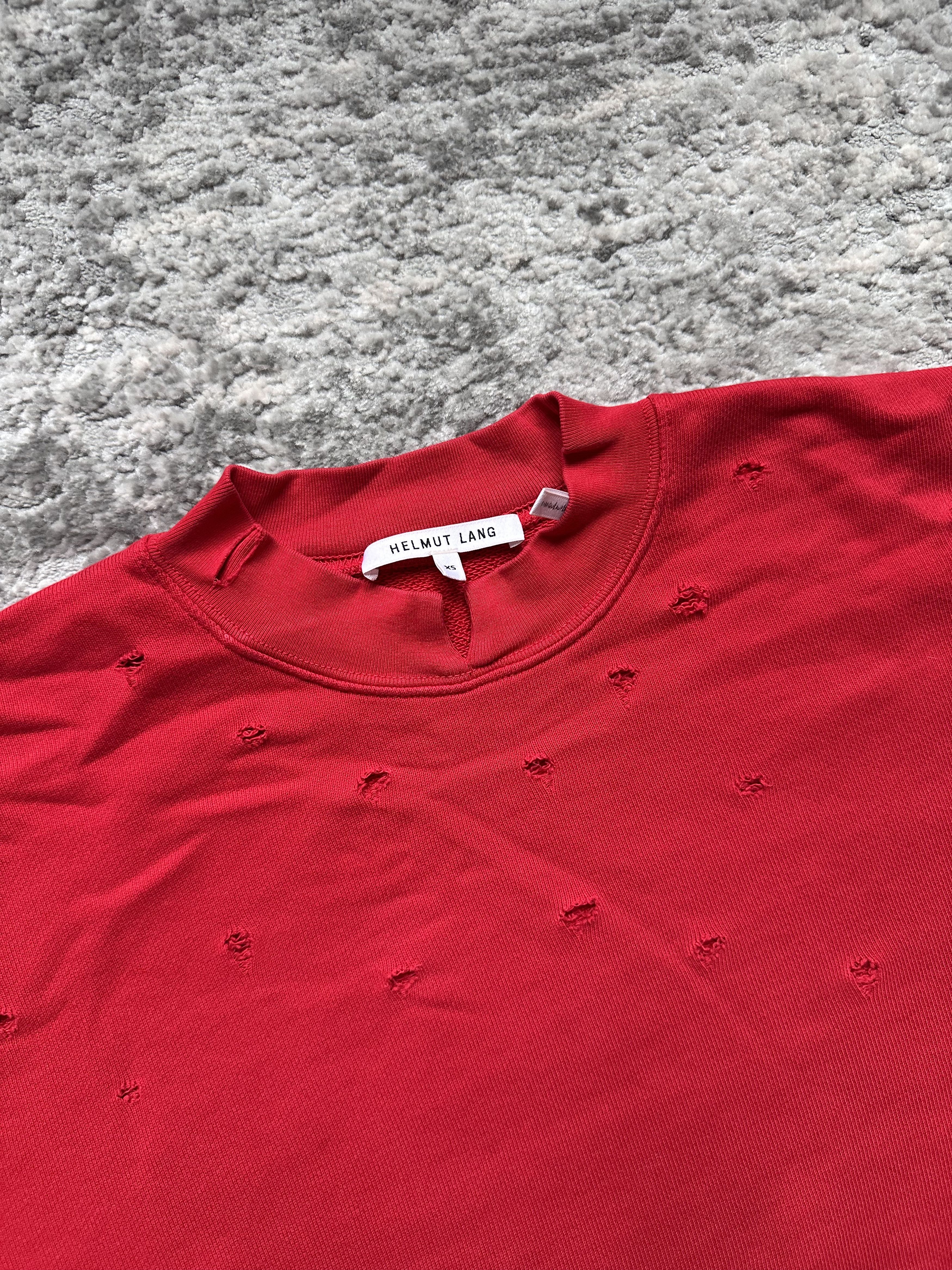 Helmut Lang Helmut Lang distressed sweatshirt Size US XS / EU 42 / 0 - 3 Thumbnail