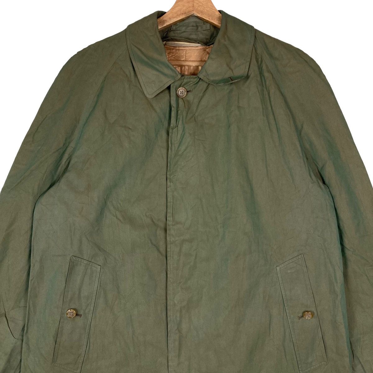 Burberry Burberrys Hidden Flat Button Trench Coat Size US M / EU 48-50 / 2 - 2 Thumbnail