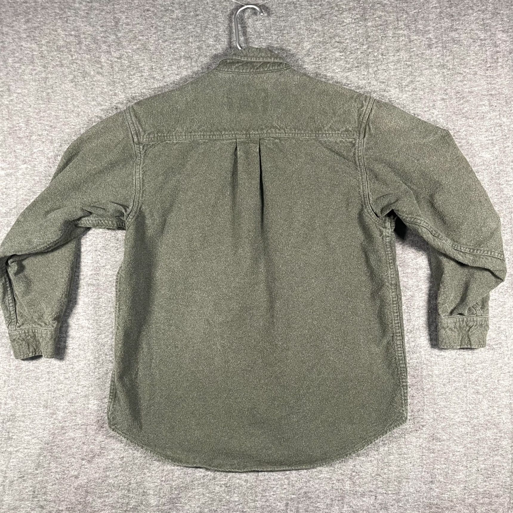 Vintage Field & Stream Shirt Mens Small Green Flannel Button Front Long Sleeve Two Pocket Outdoors Size US S / EU 44-46 / 1 - 3 Thumbnail