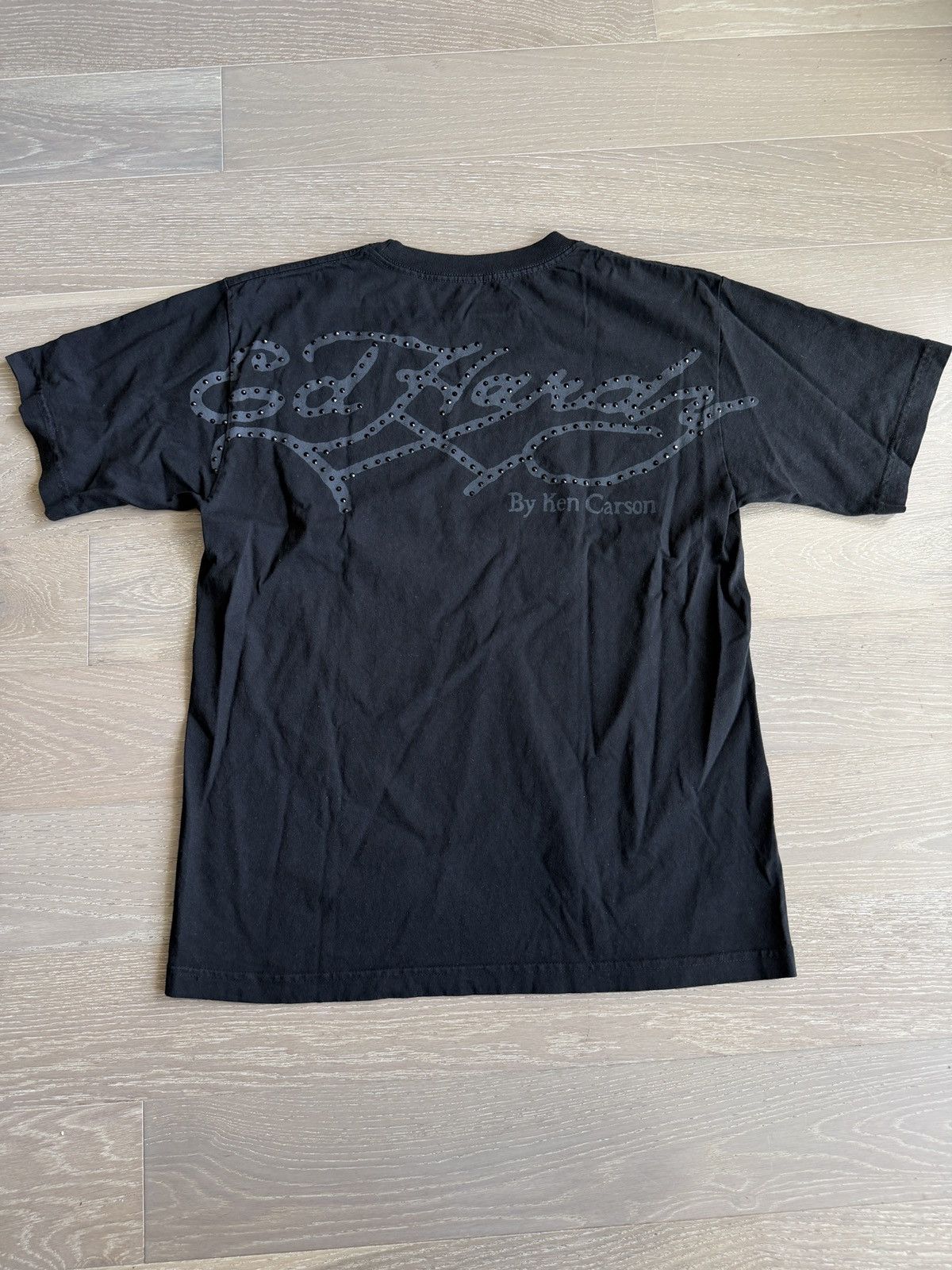 Ken Carson MEDIUM Ken Carson Ed Hardy Hardcore Tee COMPLEXCON NEW ❤️✅ Size US M / EU 48-50 / 2 - 2 Thumbnail