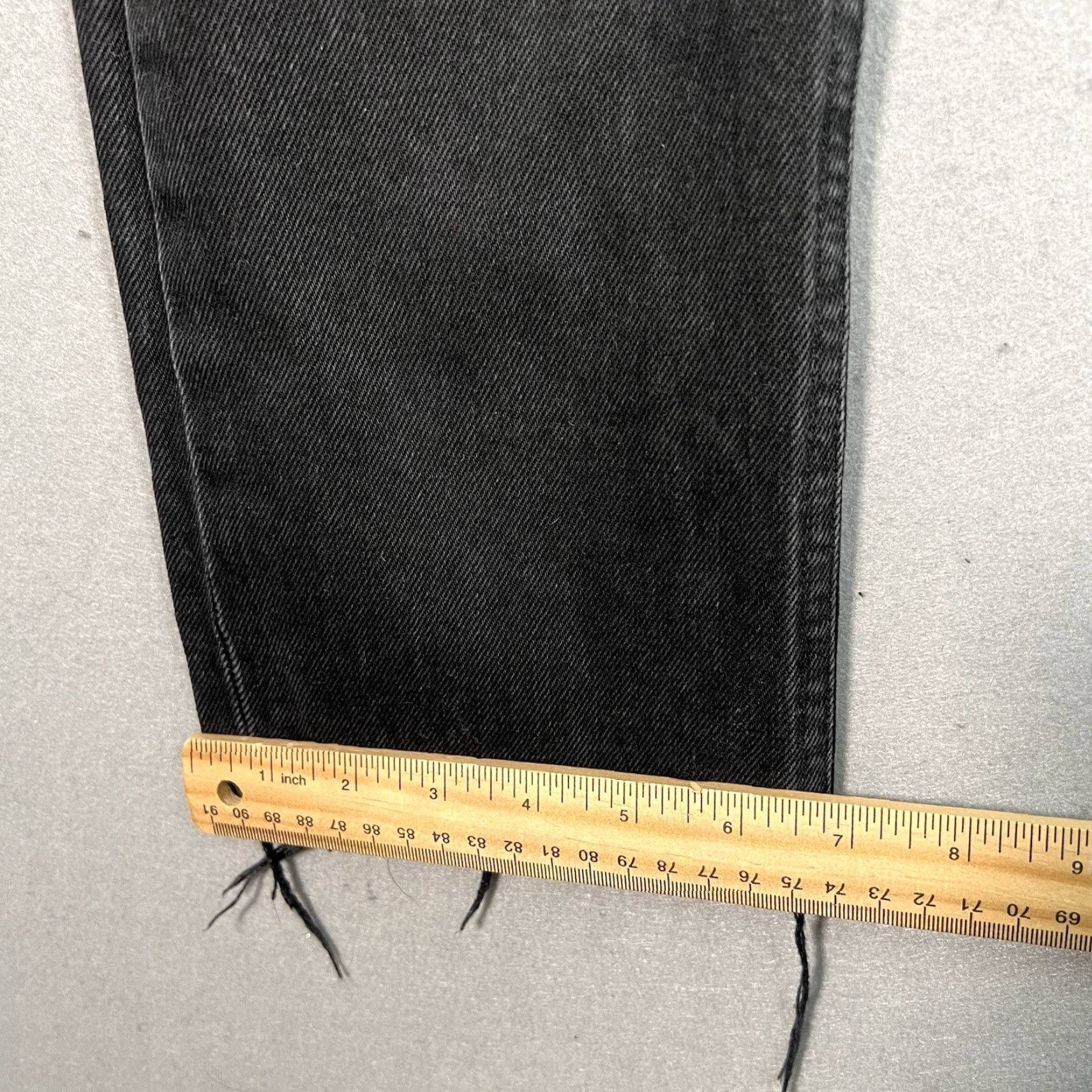 VINTAGE AGOLDE Cherie High Rise Straight Jeans Womens 25 Black Distressed 90s Boho City Denim Straight Jeans Women 25 Mens? Wait. No.
