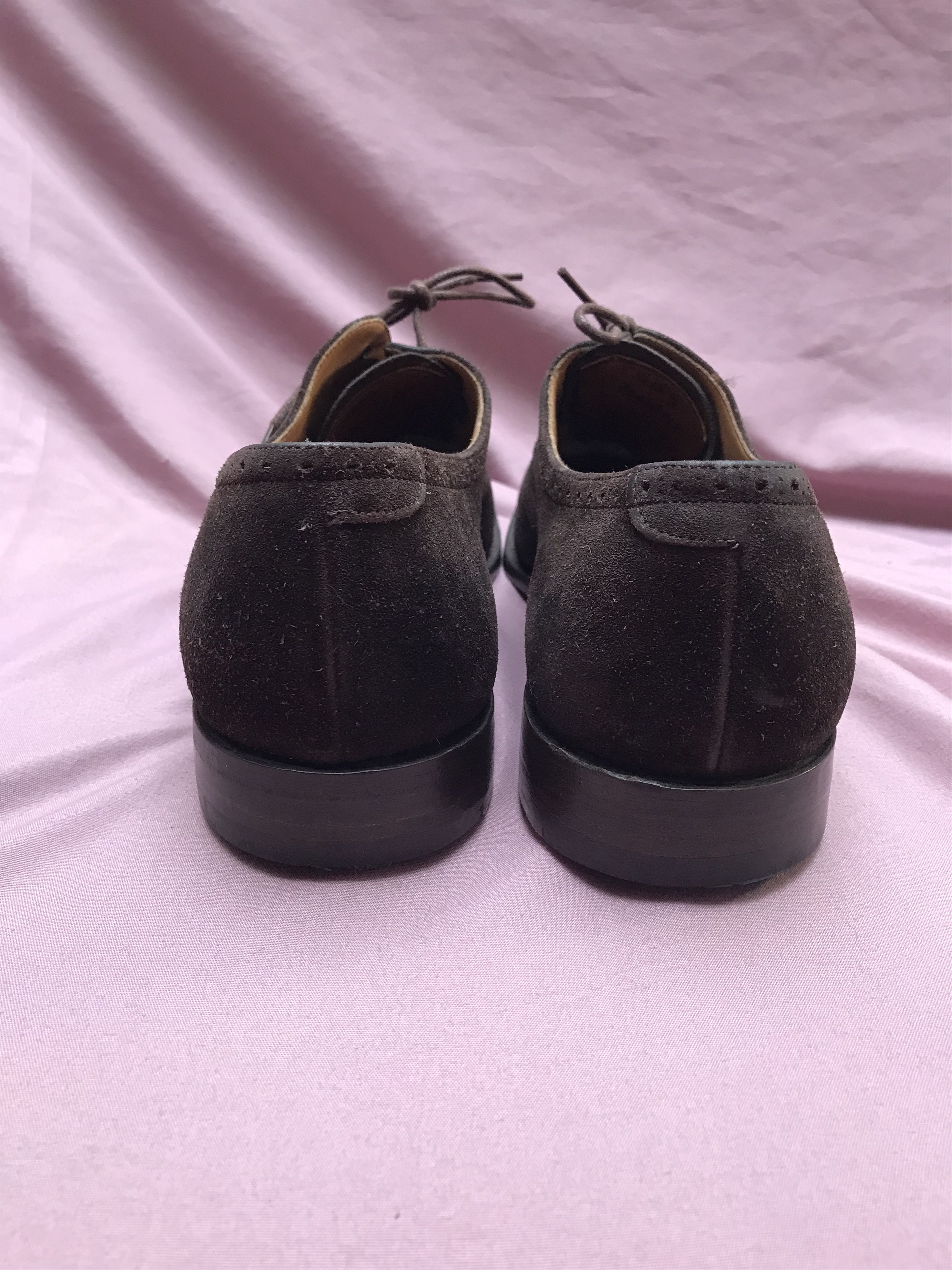 Church's CHURCHS made in england suede unlined oxford shoes Size US 11.5 / EU 44-45 - 9 Thumbnail