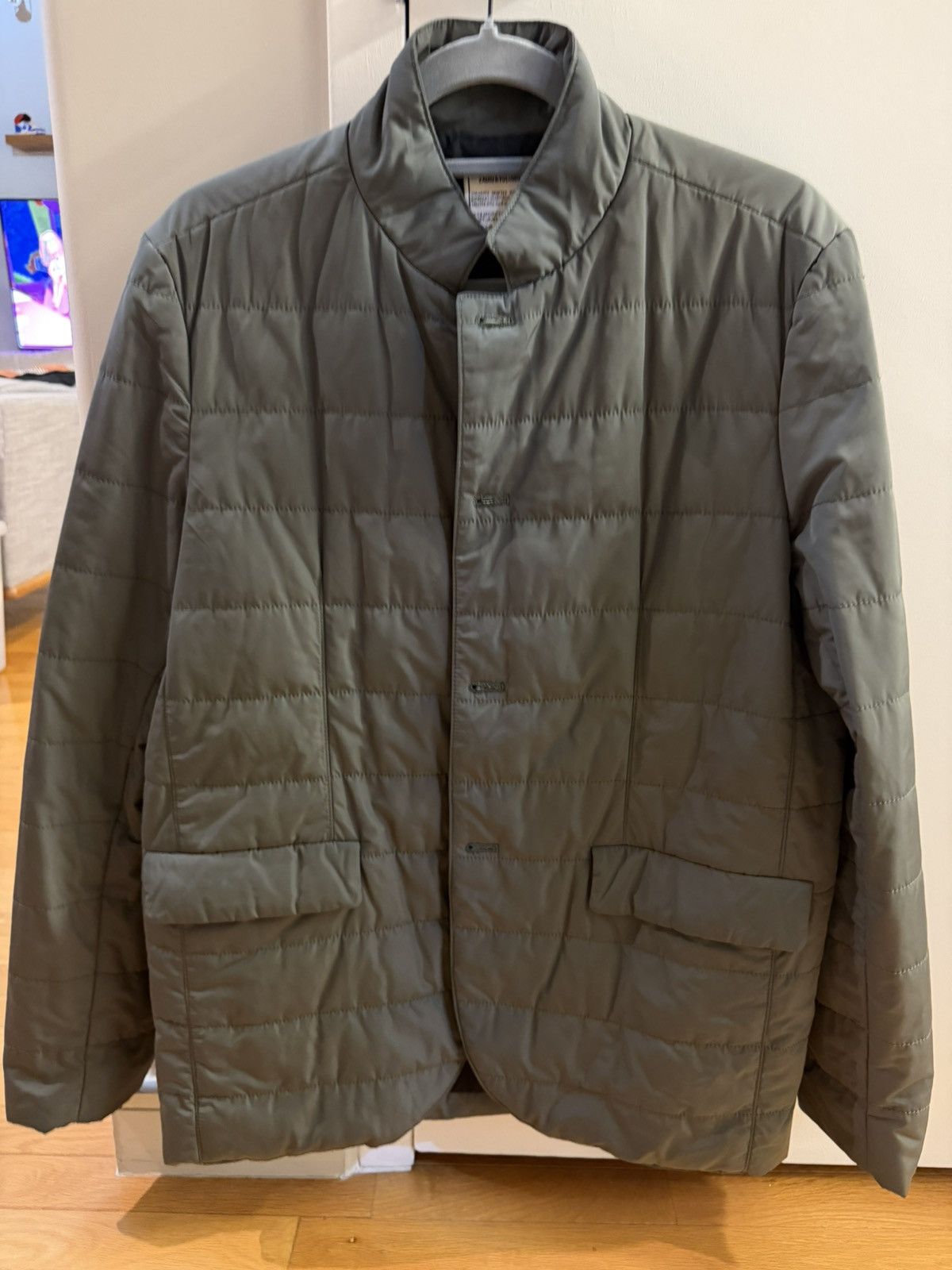 Zadig & Voltaire olive green Klub light jacket - size S