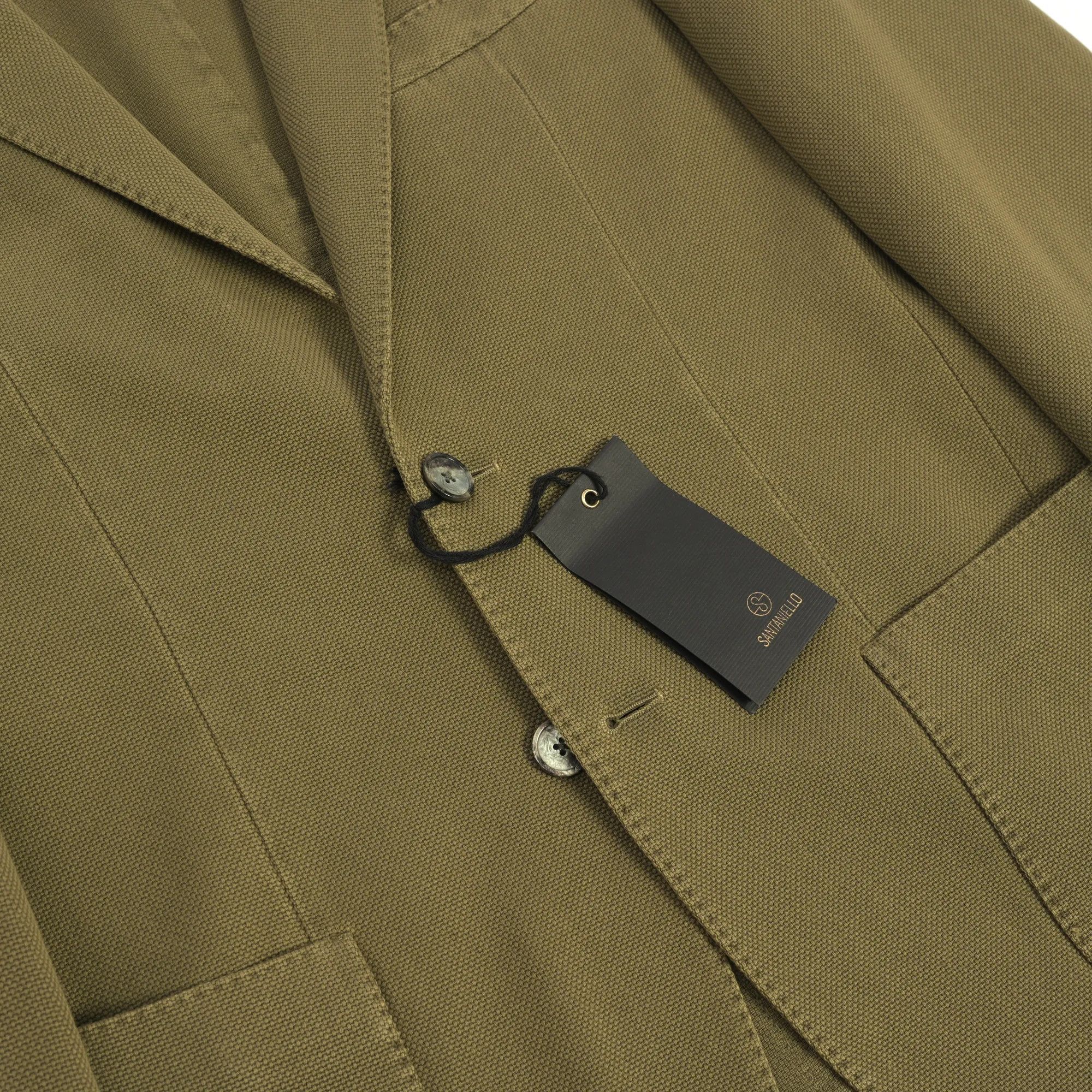 Other SANTANIELLO green slack jacket (46 EU) Size 36R - 4 Thumbnail