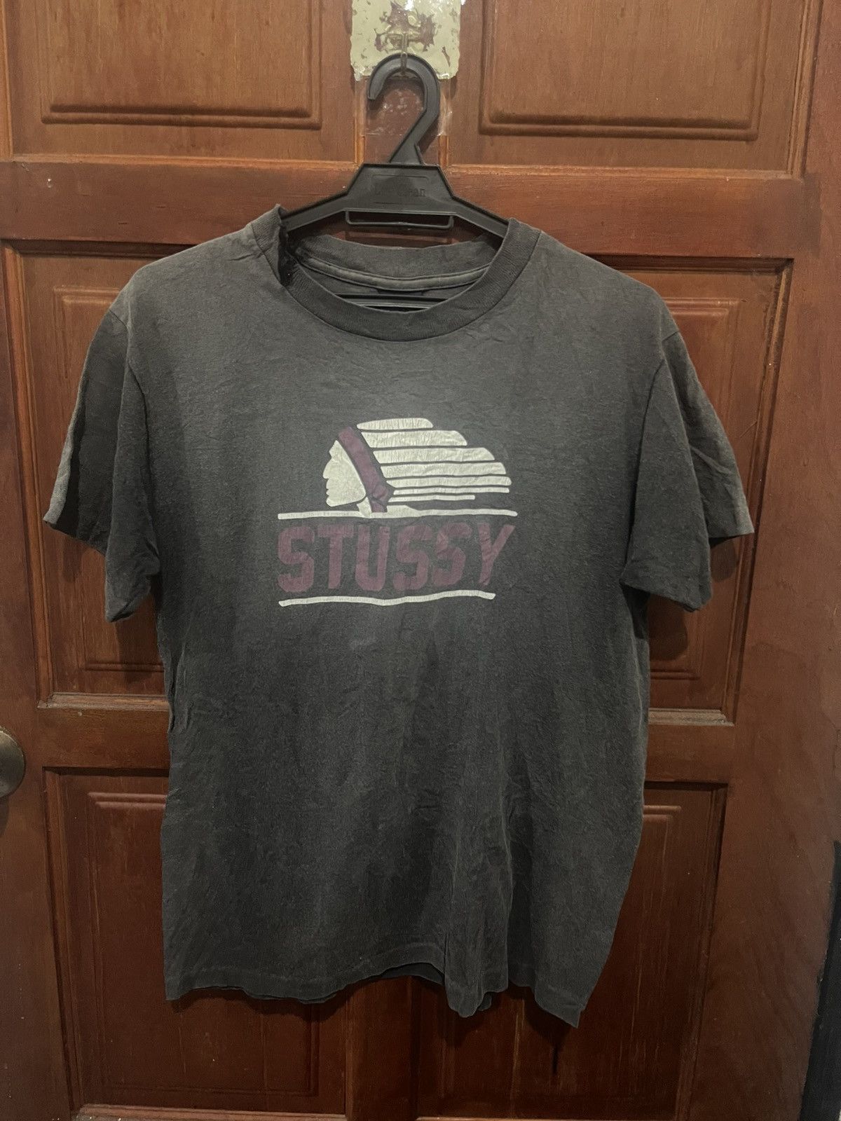 Stussy Vintage 90s Rare Stussy Apache Faded Tshirt Size US M / EU 48-50 / 2 - 1 Thumbnail