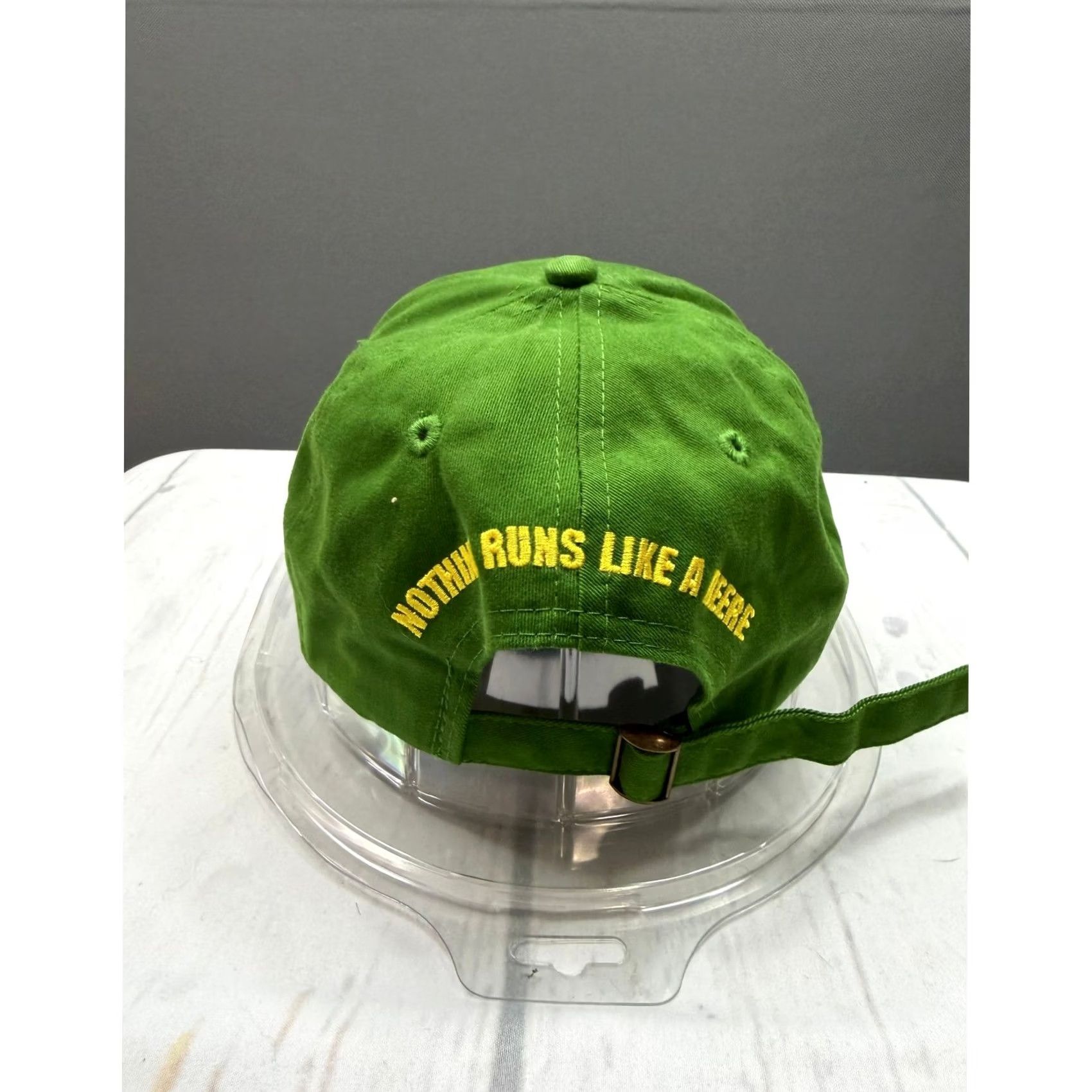 John Deere VINTAGE John Deere Baseball Cap Mens Green Owners Edition Adjustable OSFA Size ONE SIZE - 6 Thumbnail