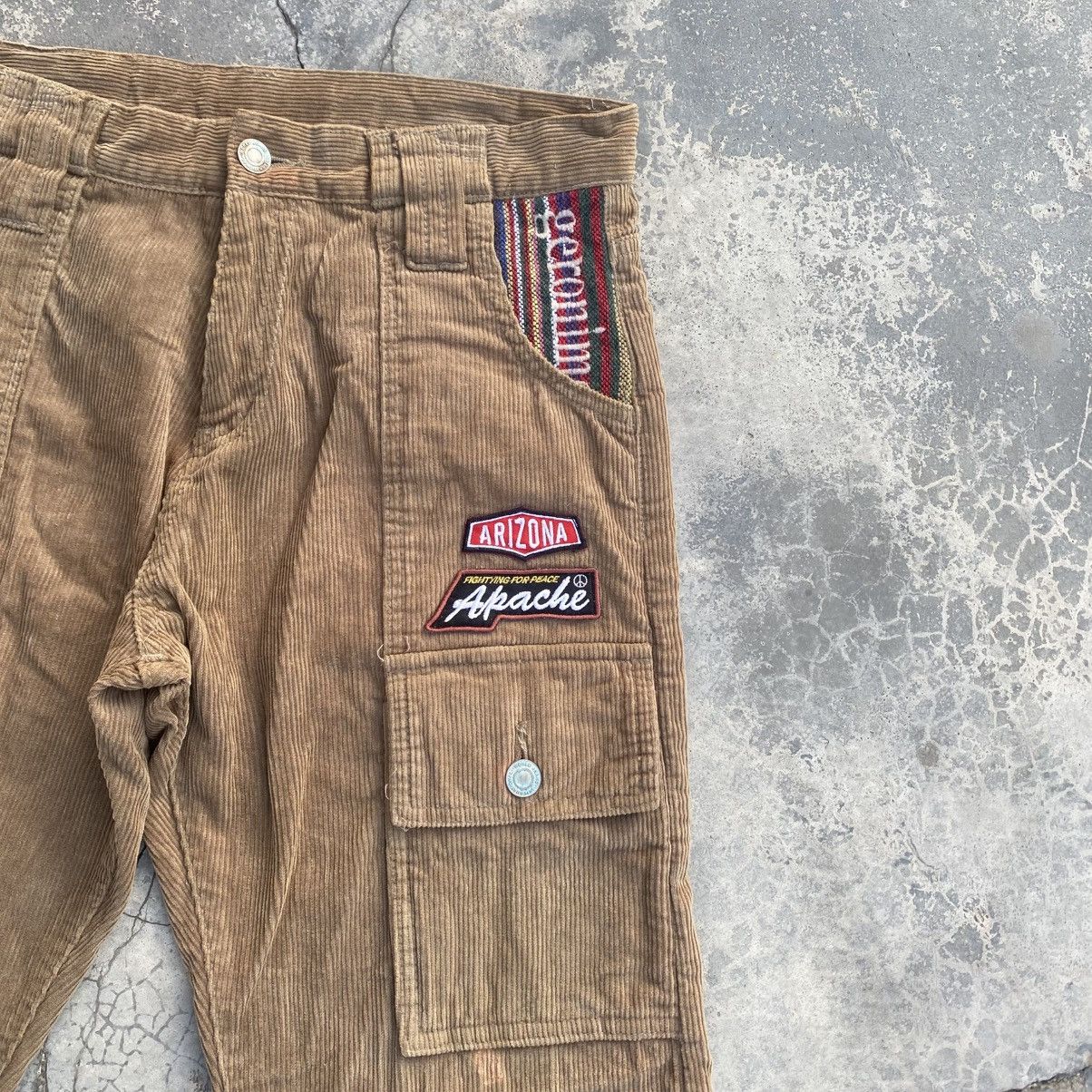 Hysteric Glamour × Japanese Brand GERONIMO Corduroy Bushpant Arizona Patches Size US 28 / EU 44 - 6 Thumbnail