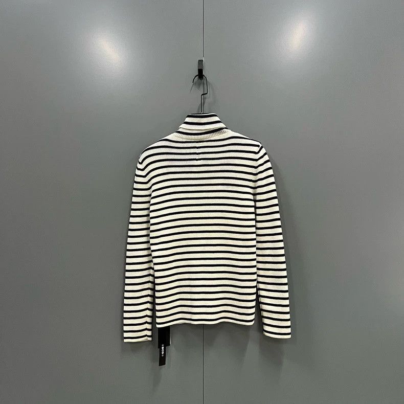 Saint Laurent Paris Saint Laurent Paris Saint Laurent Striped Turtleneck Long Size US S / EU 44-46 / 1 - 3 Thumbnail