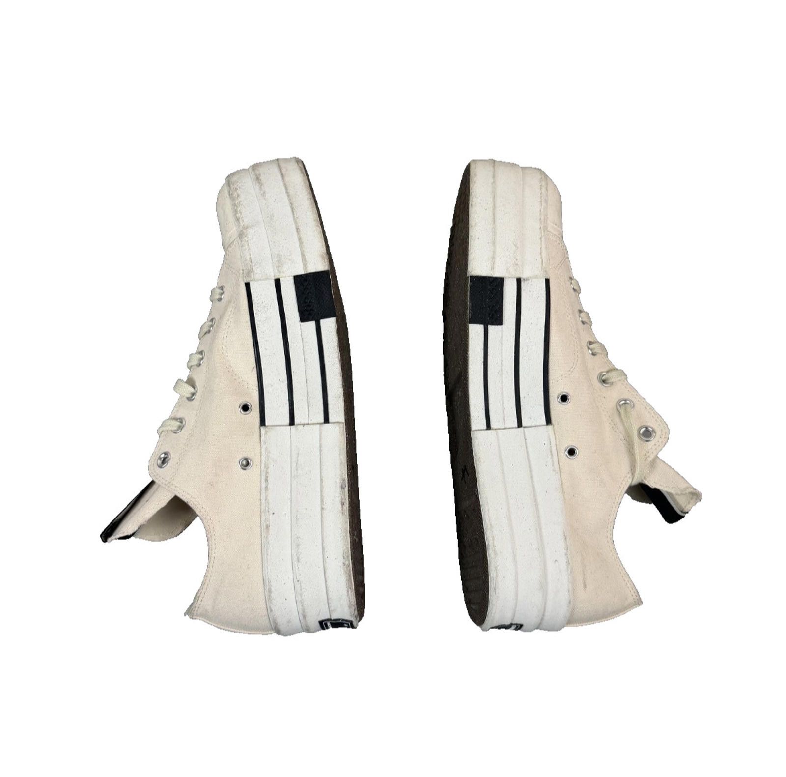 Converse Size 15 - Rick Owens x Converse DBL DRKSTAR Chuck 70 Low Size US 7.5 / IT 37.5 - 6 Thumbnail