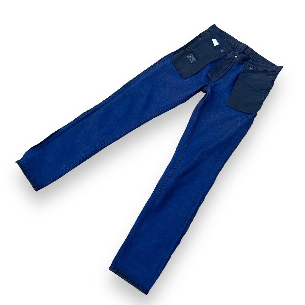20471120 🇯🇵 291295 HOMME DISTRICT SLIM FIT JEANS Size US 30 / EU 46 - 6 Thumbnail