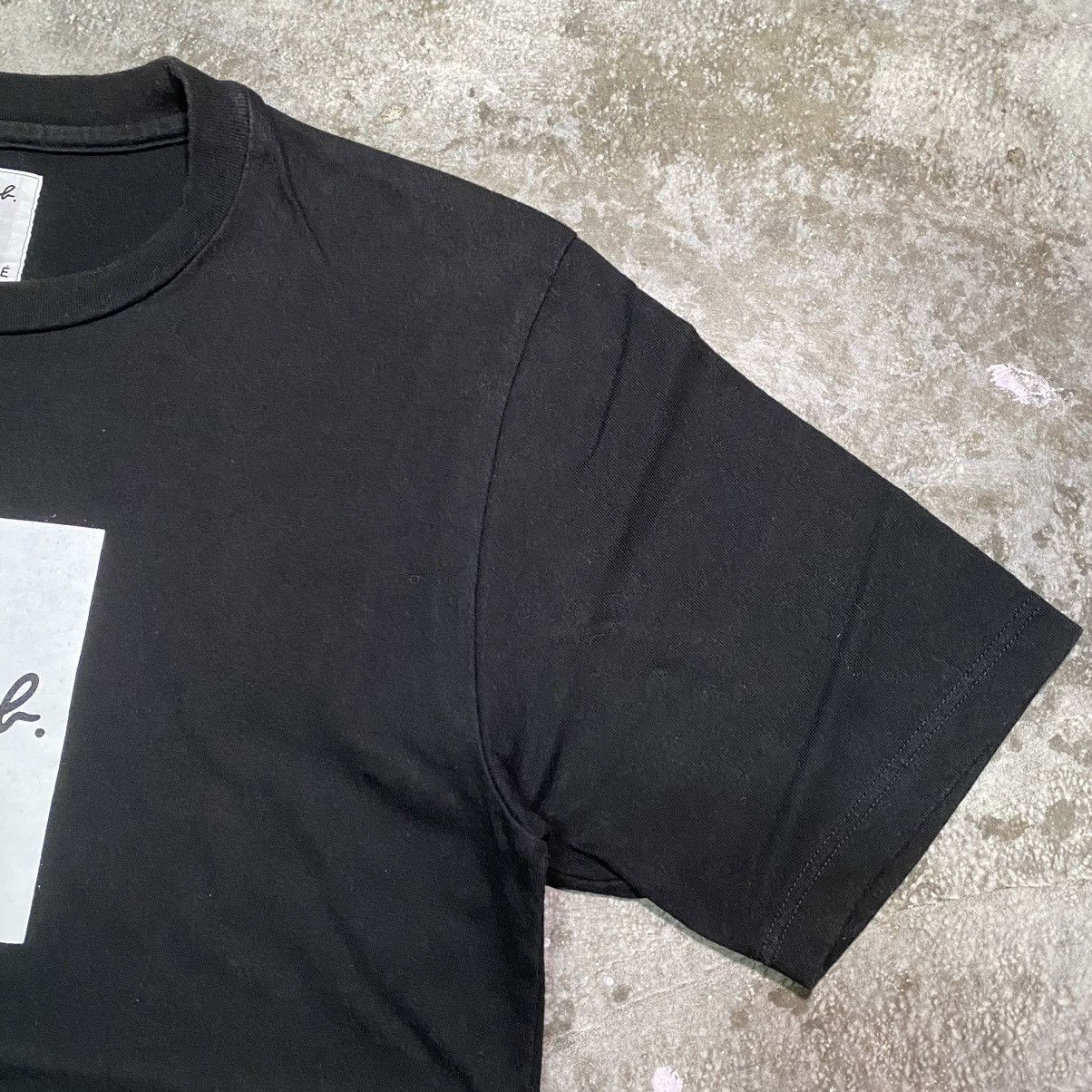 ADAM ET ROPE × Japanese Brand × agnes b. Agnes B. x Adam et Rope Box Logo T Shirt Size US M / EU 48-50 / 2 - 6 Thumbnail