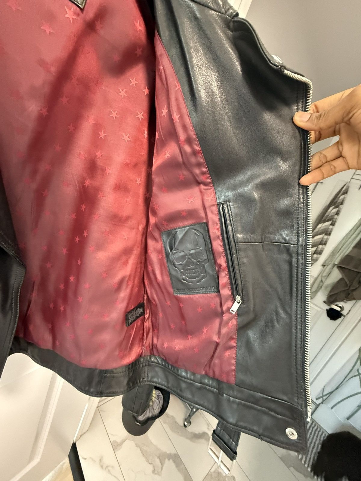 John Varvatos John Varvatos Leather Jacket Size US M / EU 48-50 / 2 - 4 Thumbnail