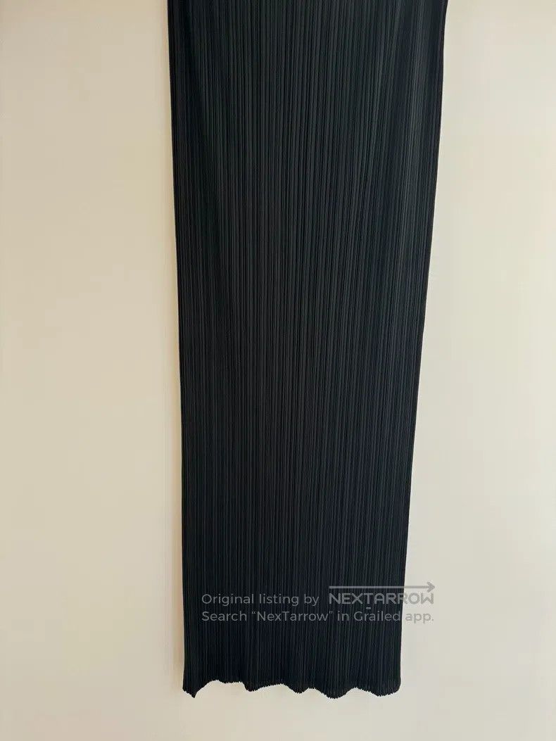 Issey Miyake Issey Miyake size:3 Straight Midi Skirt Size 22" - 3 Thumbnail