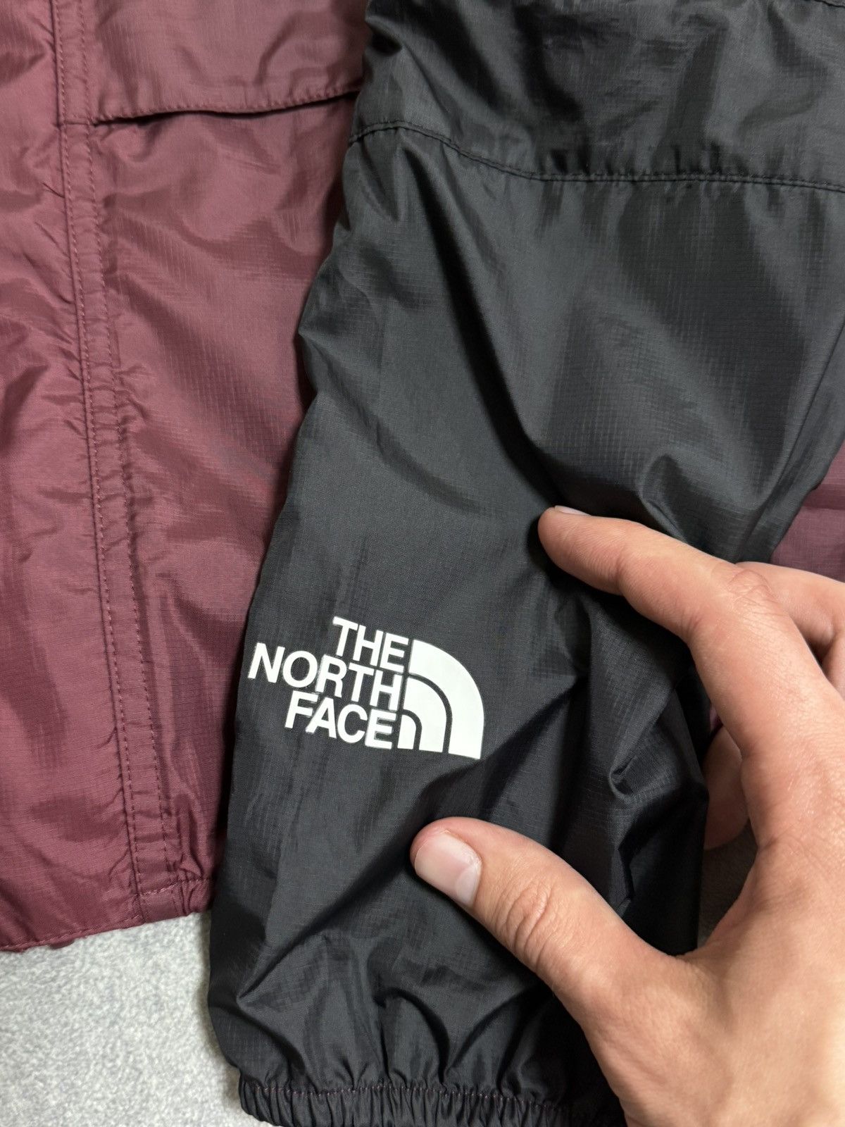 The North Face × Vintage The North Face Dark Red raincoats Y2K jacket Size US L / EU 52-54 / 3 - 15 Thumbnail
