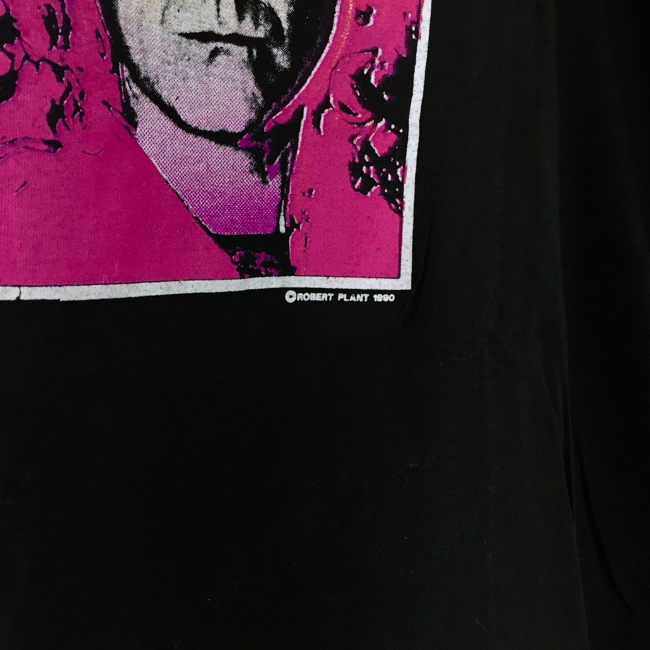 Vintage VINTAGE 1990 ROBERT PLANT MANIC NIRVANA TEE Size US L / EU 52-54 / 3 - 3 Thumbnail