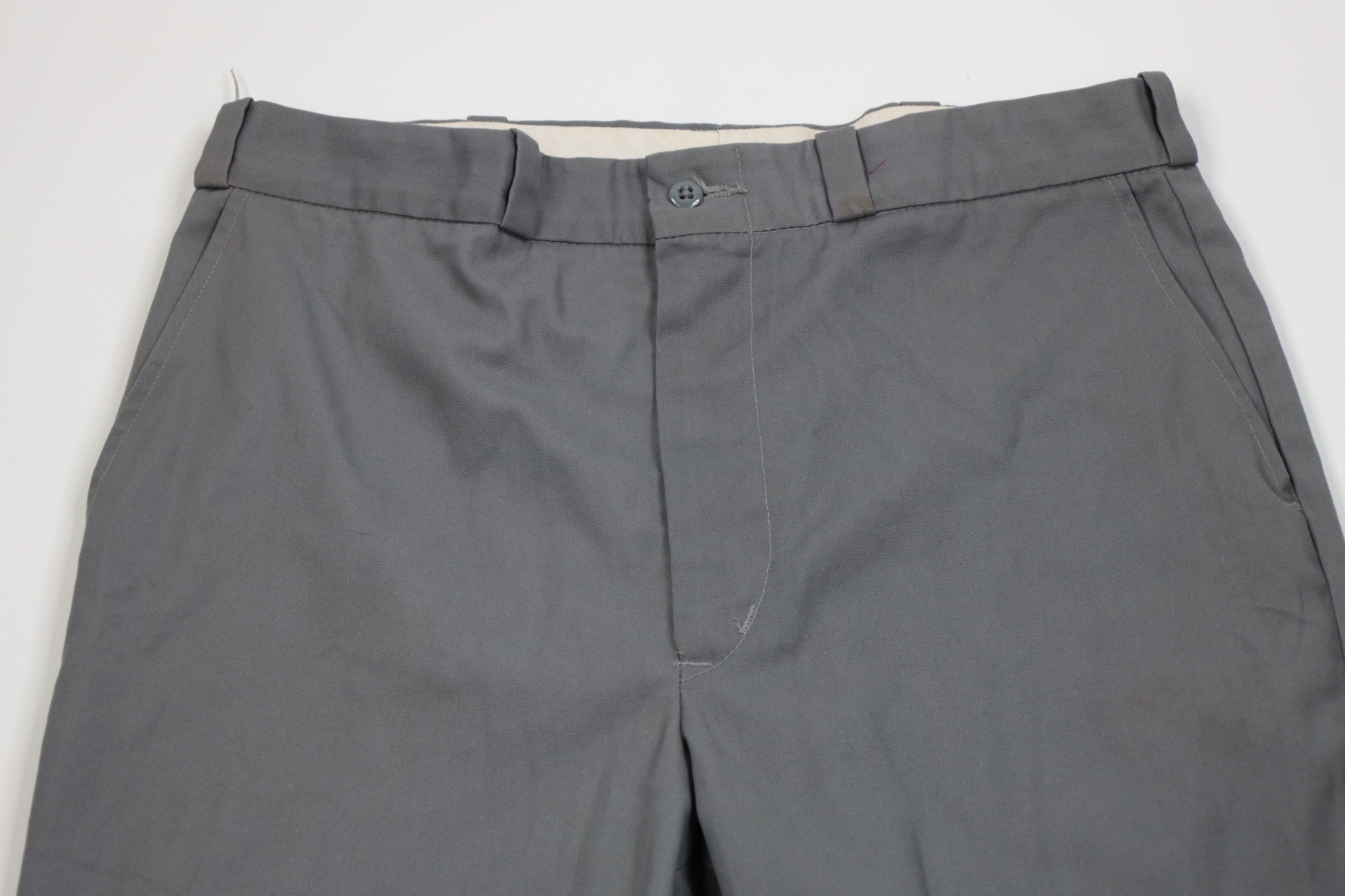 Vintage Vintage 70s OshKosh B'Gosh Wide Leg Workwear Mechanic Pants Size US 32 / EU 48 - 2 Thumbnail