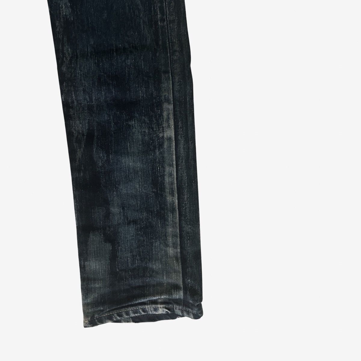 Hedi Slimane × Saint Laurent Paris *RARE* Saint Laurent Paris DO2 AW14 Bleached Ripped Denim Size US 31 - 5 Thumbnail