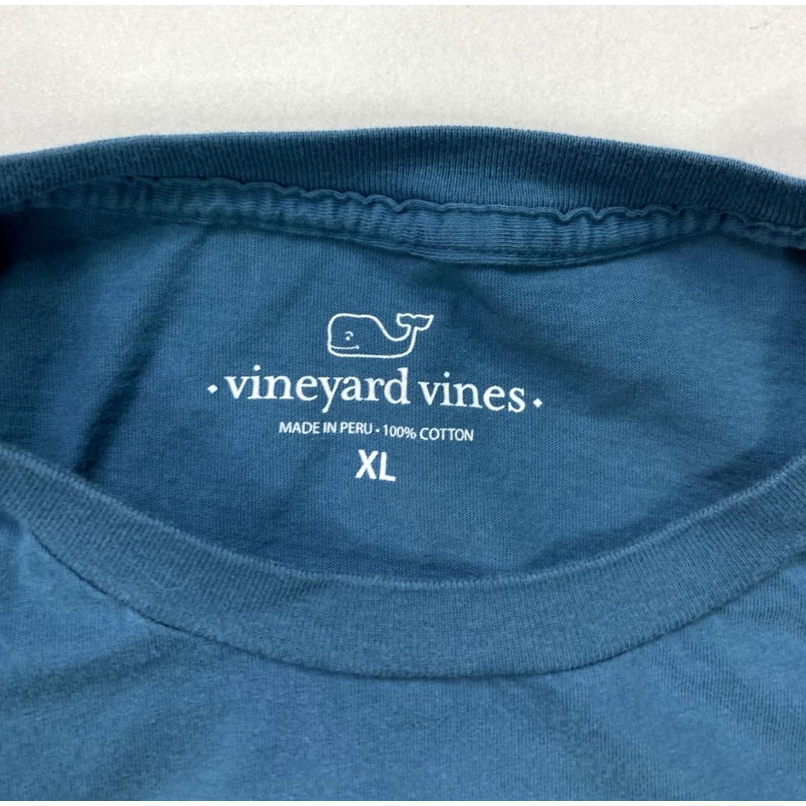 Vineyard Vines Vineyard Vines VVYC 1998 Flag Graphic T-shirt Men XL Blue Long Sleeve Shirt XL Mens Size US XL / EU 56 / 4 - 6 Thumbnail