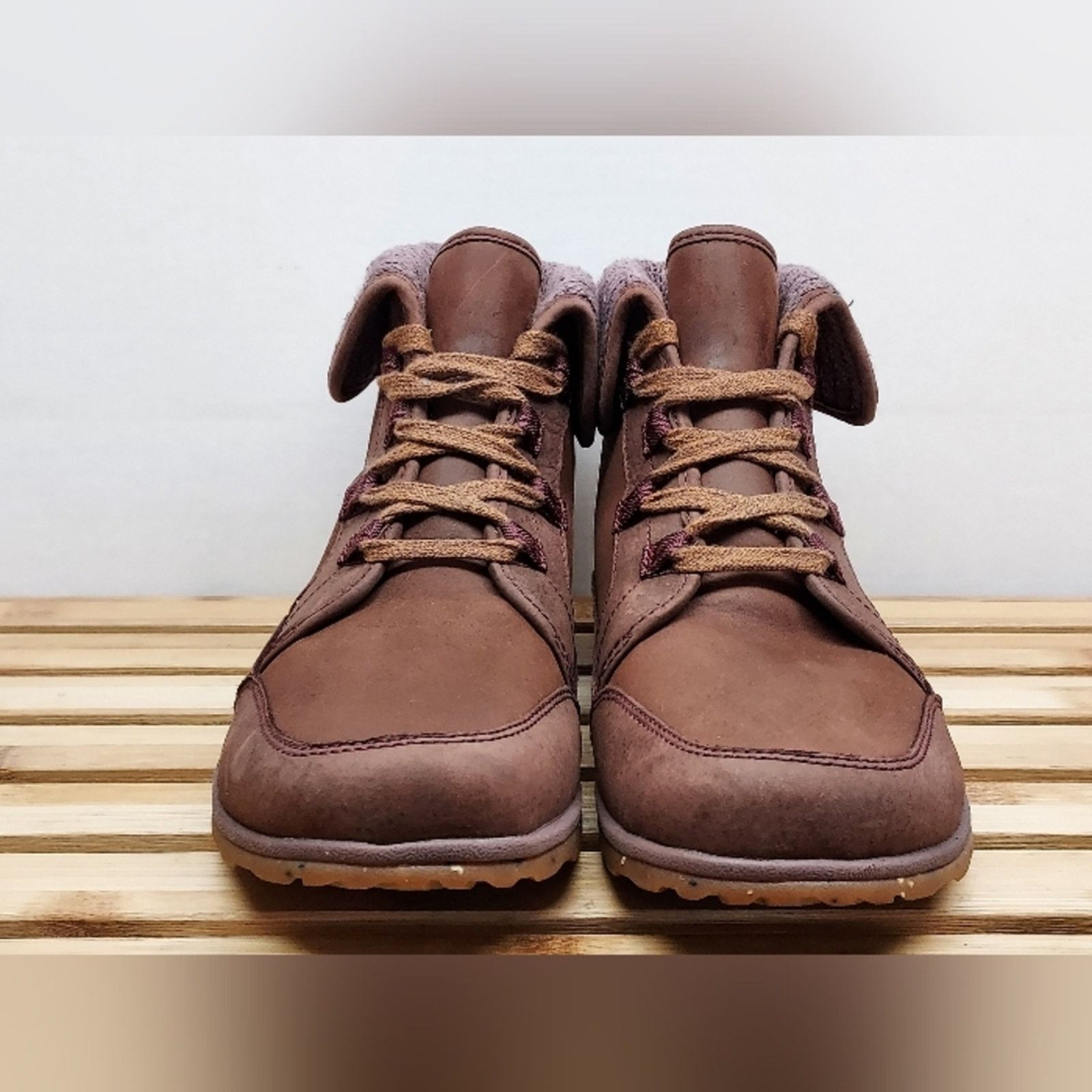 Chaco Chaco Womens Mahogany Leather Barbary Boots Size 11 Size US 11 / IT 41 - 4 Thumbnail