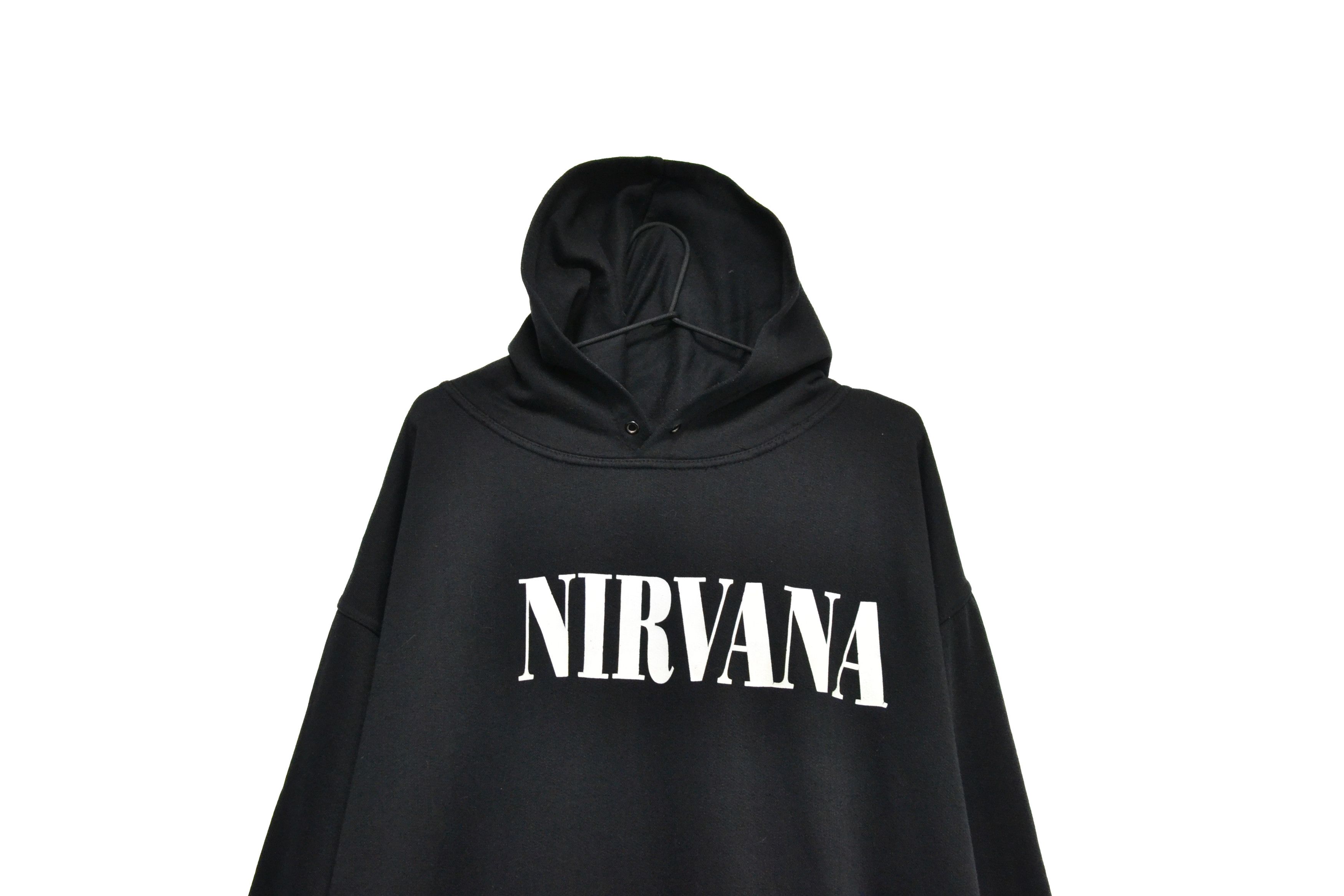 Vintage Nirvana Kurt Cobain Double Sided Hoodie