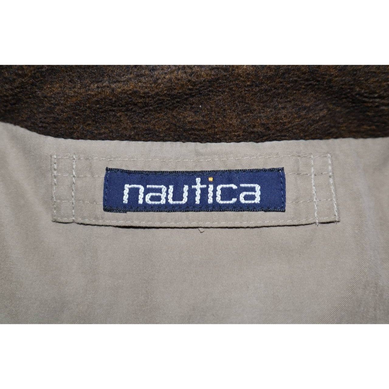 Vintage Vintage 90s Nautica Reversible Leather Suede Bomber Jacket L Size US L / EU 52-54 / 3 - 7 Thumbnail