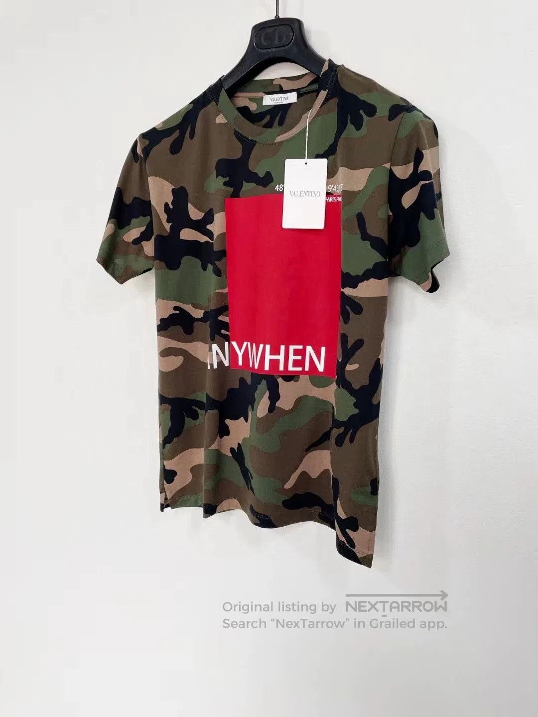 Valentino valentino camouflage cotton short sleeve t-shirt. Size US S / EU 44-46 / 1 - 2 Thumbnail