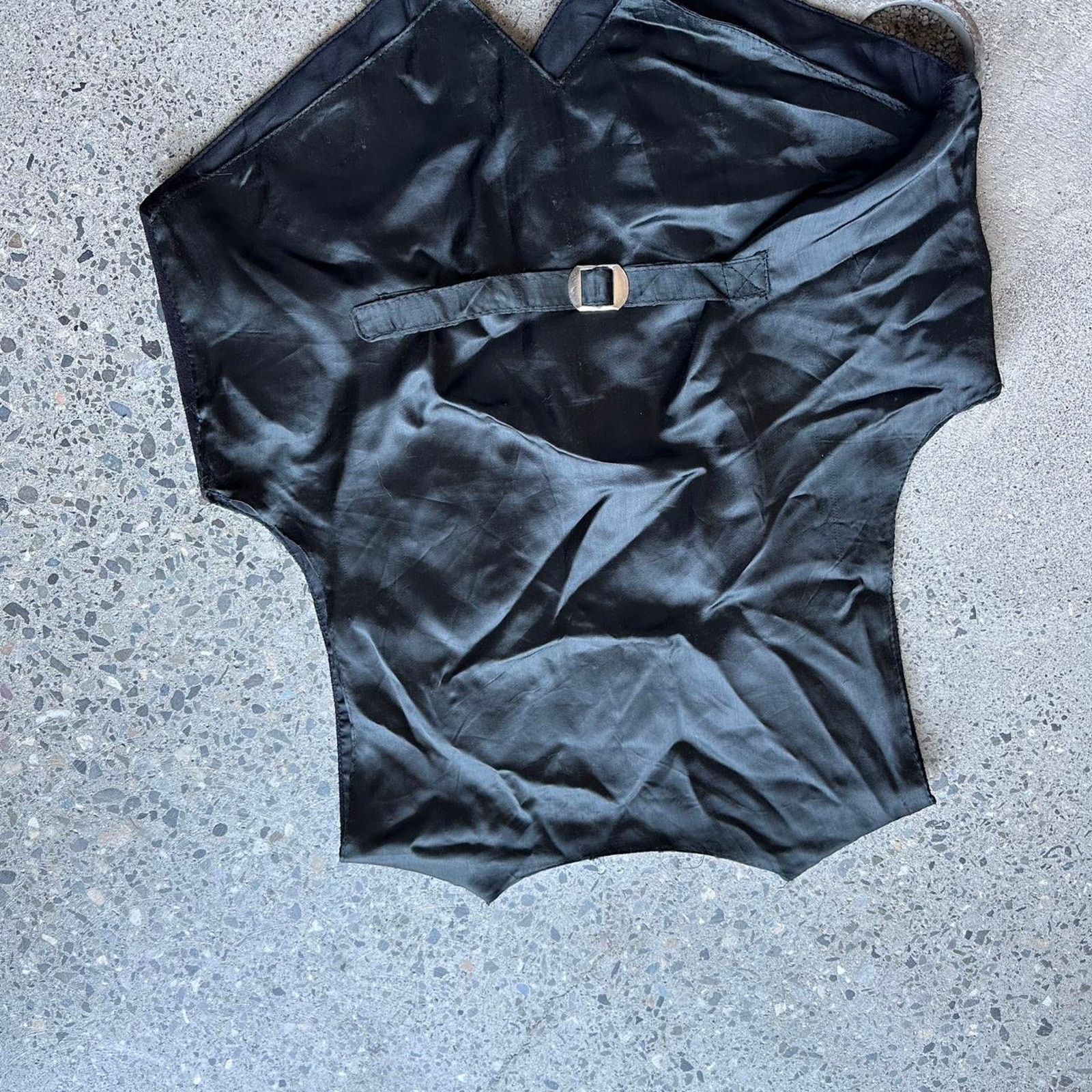 Vintage AJ’s Vest Black Suede Leather Snap 90s Western Rodeo Size US L / EU 52-54 / 3 - 4 Thumbnail