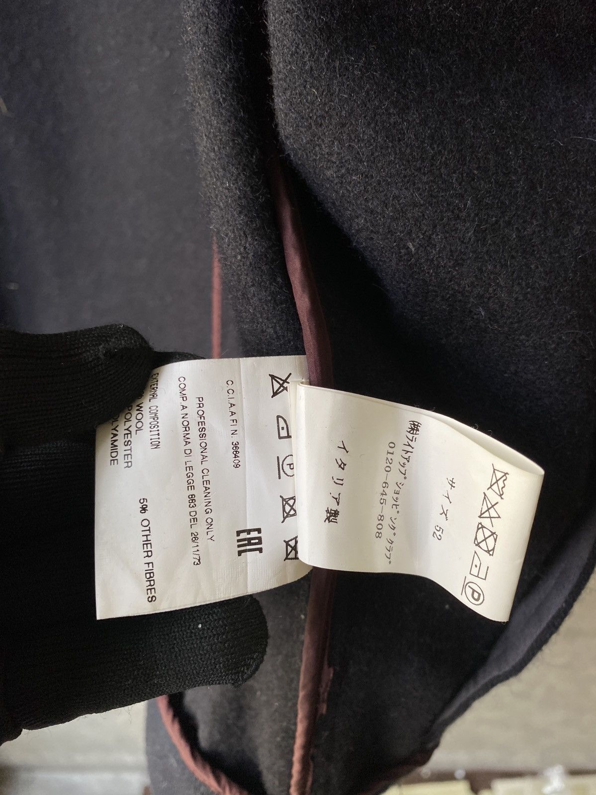 Japanese Brand Zerosettanta Studio Tailor Italy Wool Jacket Size US M / EU 48-50 / 2 - 17 Thumbnail