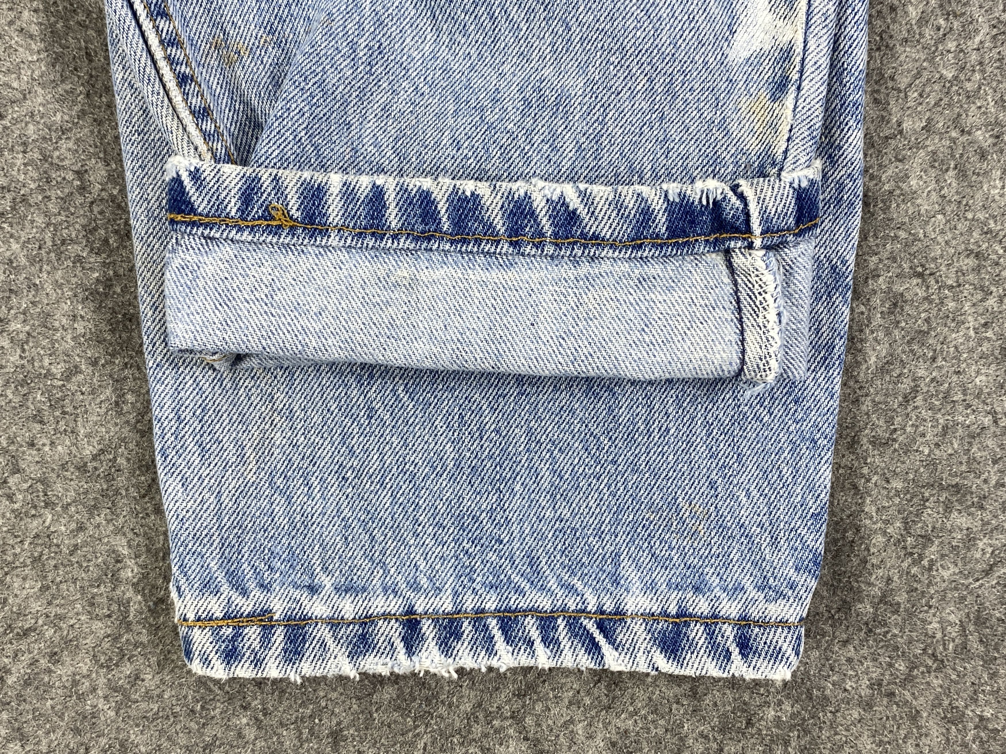 Levi's 90's Light Blue Wash Vintage Levi's 560 USA 32x29.5 JN1833 Size US 32 / EU 48 - 11 Thumbnail