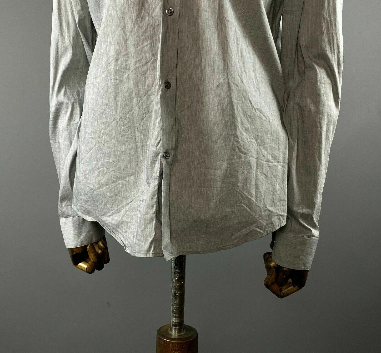 Cos Cos Gray Slim Fit Button Dowbn Dress Shirt Size 42 Size US M / EU 48-50 / 2 - 3 Thumbnail