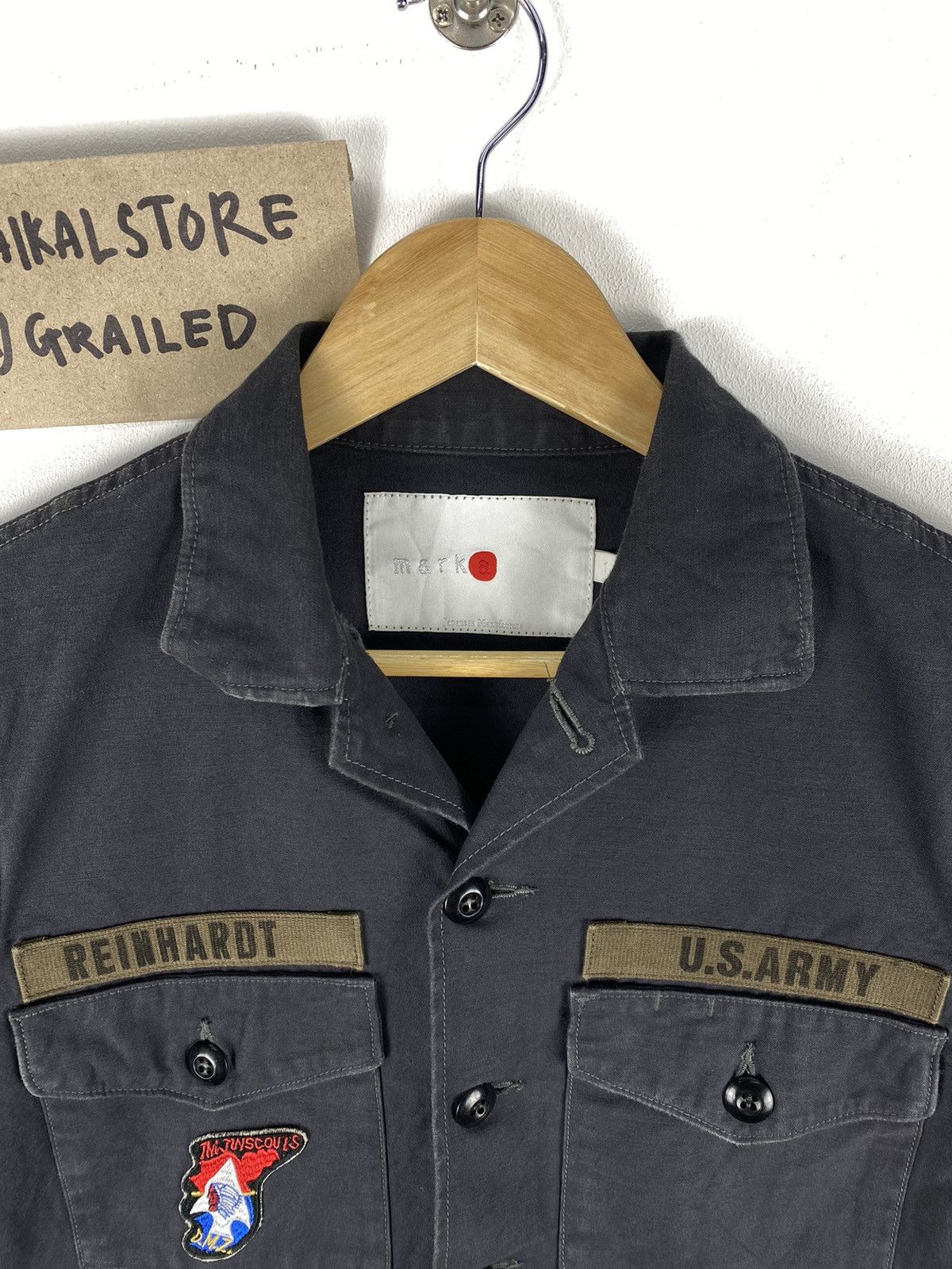 Japanese Brand Vintage Y2k Us Army seargeant iconic john lennon wearing Size US XS / EU 42 / 0 - 7 Thumbnail