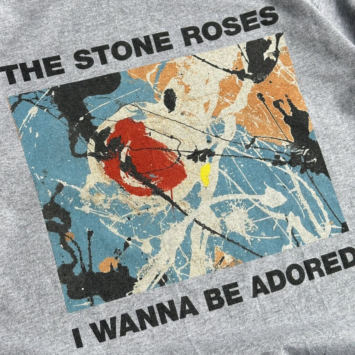 Band Tees VINTAGE Y2K THE STONE ROSES I WANNA BE ADORED PROMO BAND TEE Size US M / EU 48-50 / 2 - 3 Thumbnail