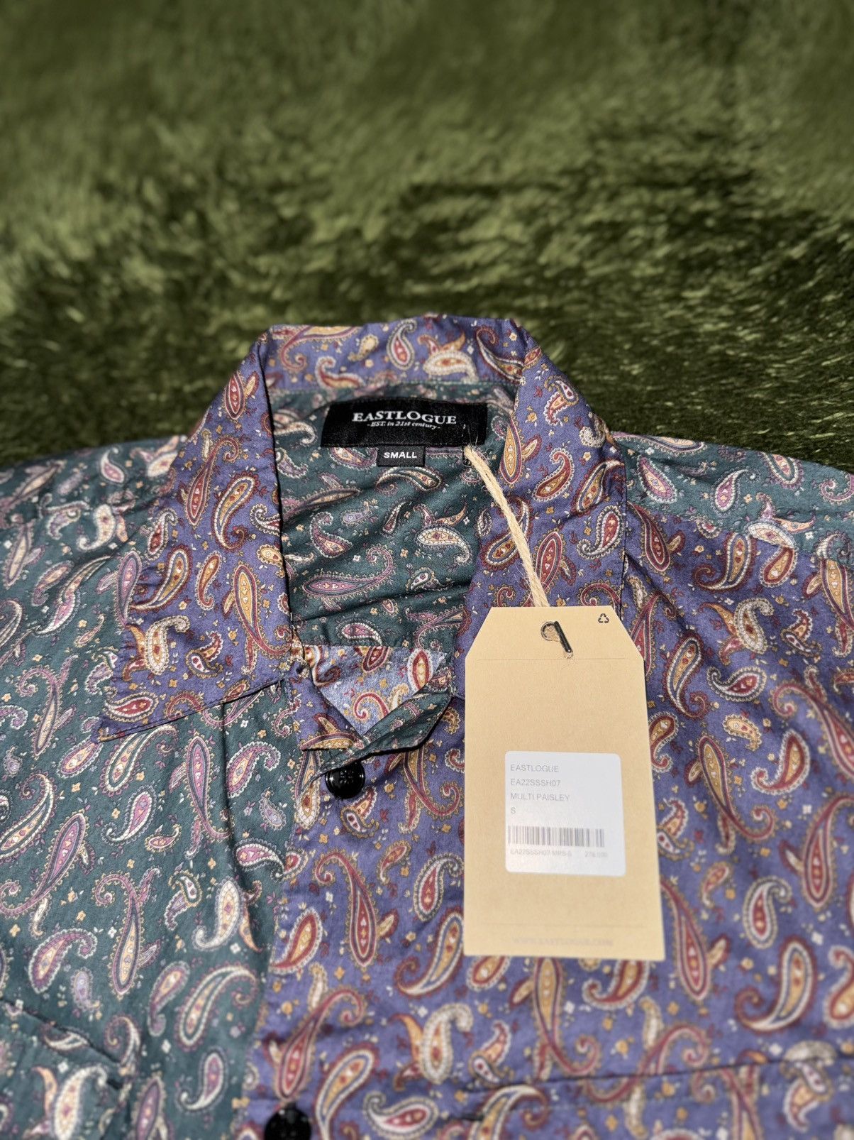EASTLOGUE [S] EASTLOGUE Multi Paisley Treasure Shirt Jacket Size US S / EU 44-46 / 1 - 4 Thumbnail