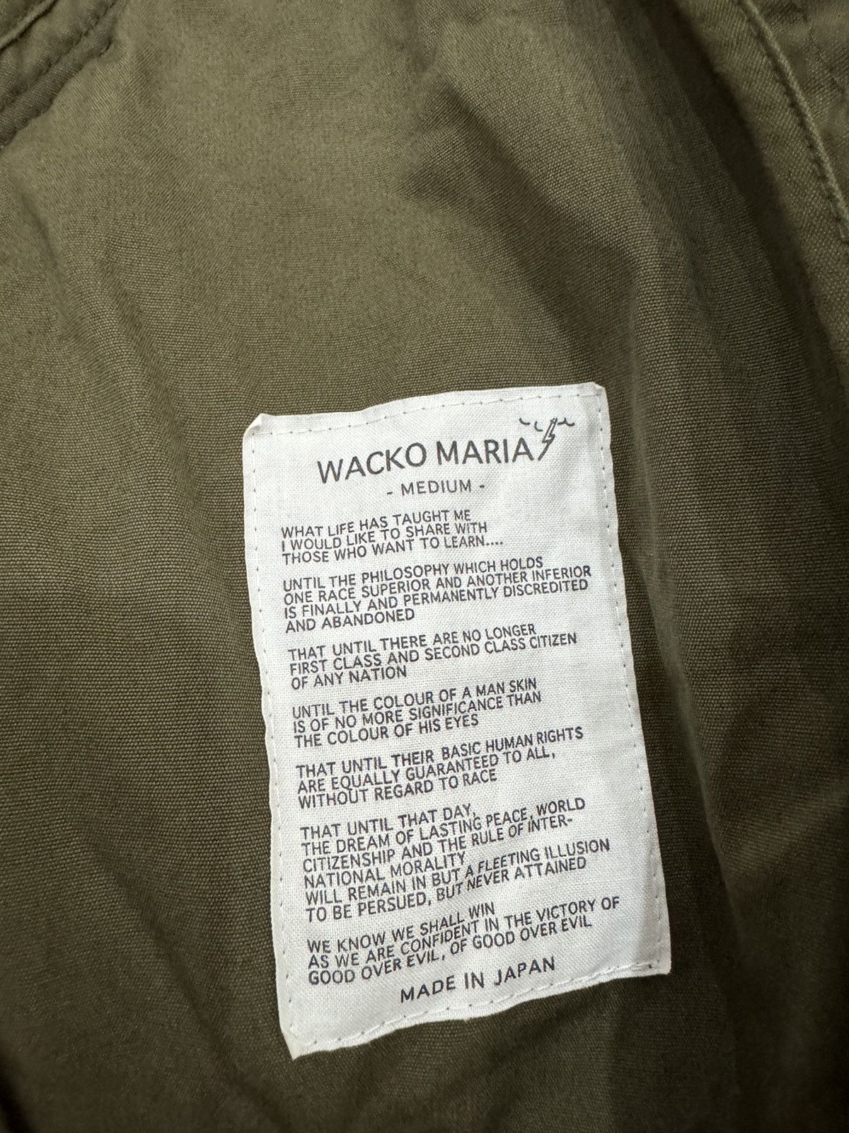 Wacko Maria Wacko Maria Guilty Parties Military Parka Size US M / EU 48-50 / 2 - 6 Thumbnail