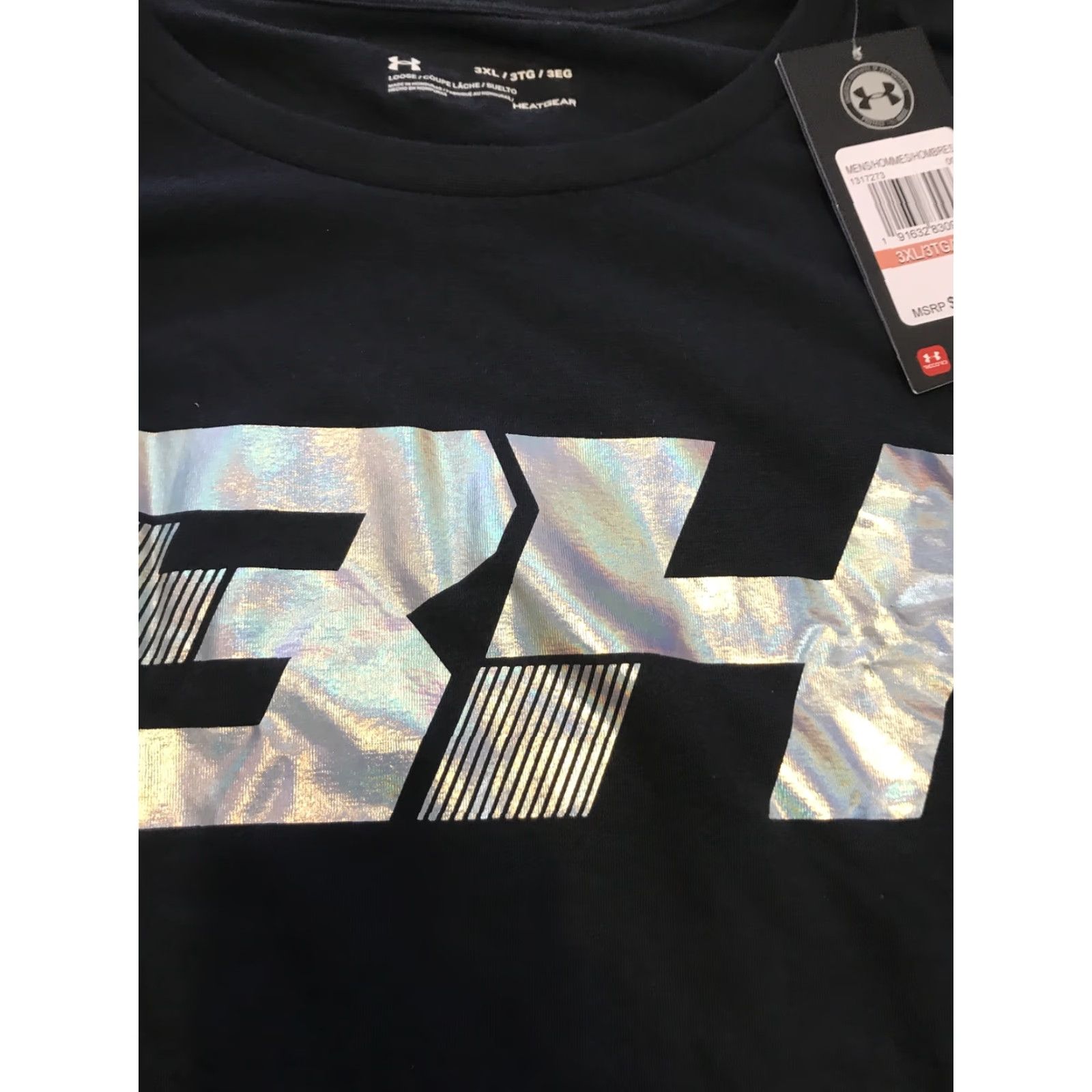Under Armour Under Armour BH34 Bryce Harper Icon Shirt Men’s 3XL Baseball Black 1317273-001 T-Shirt Activewear Short Sleeve Logo Mens Finance Size US XXL / EU 58 / 5 - 4 Thumbnail
